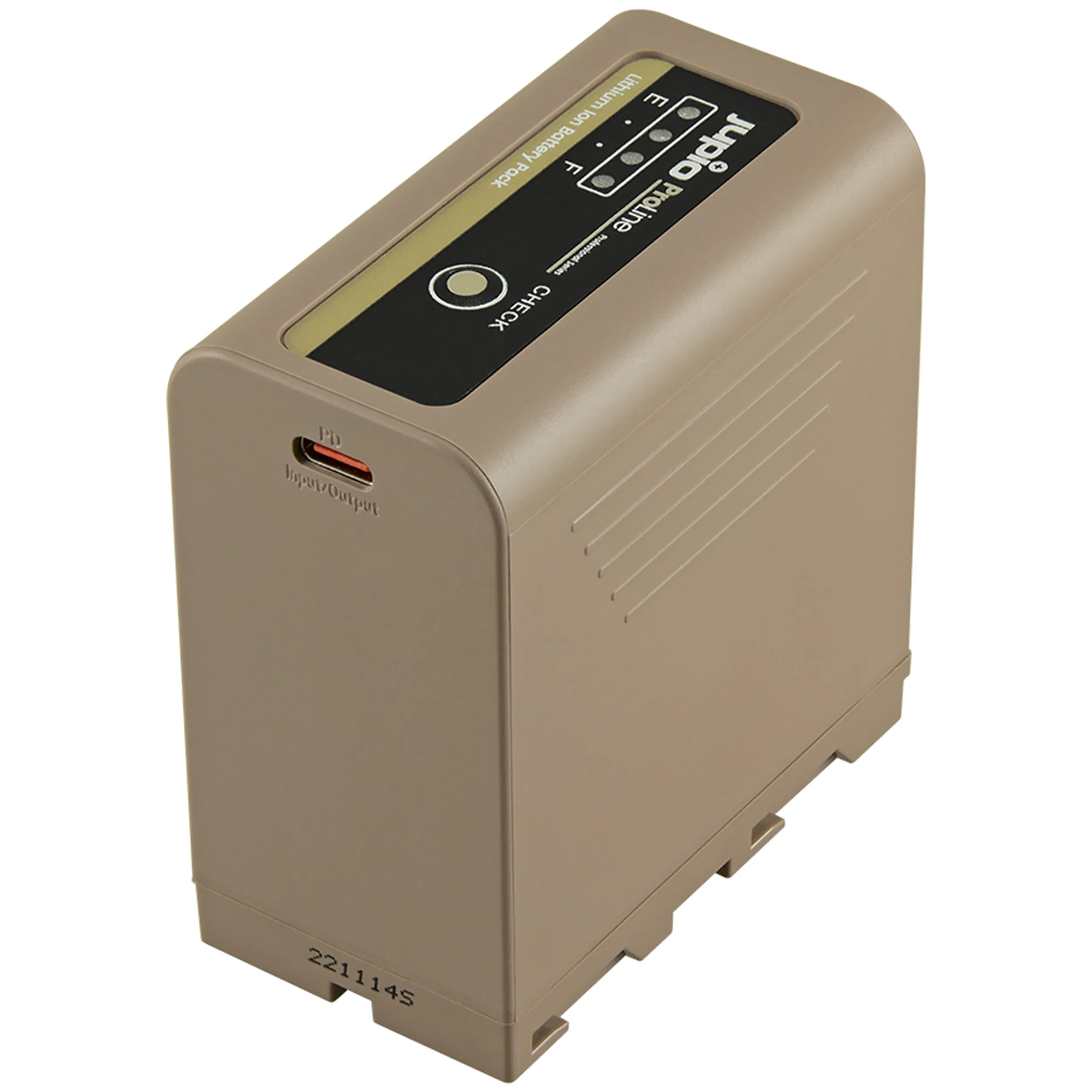 סוללת ליתיום Jupio *ProLine* NP-F970 (USB-C 20W PD) 10500mAh
