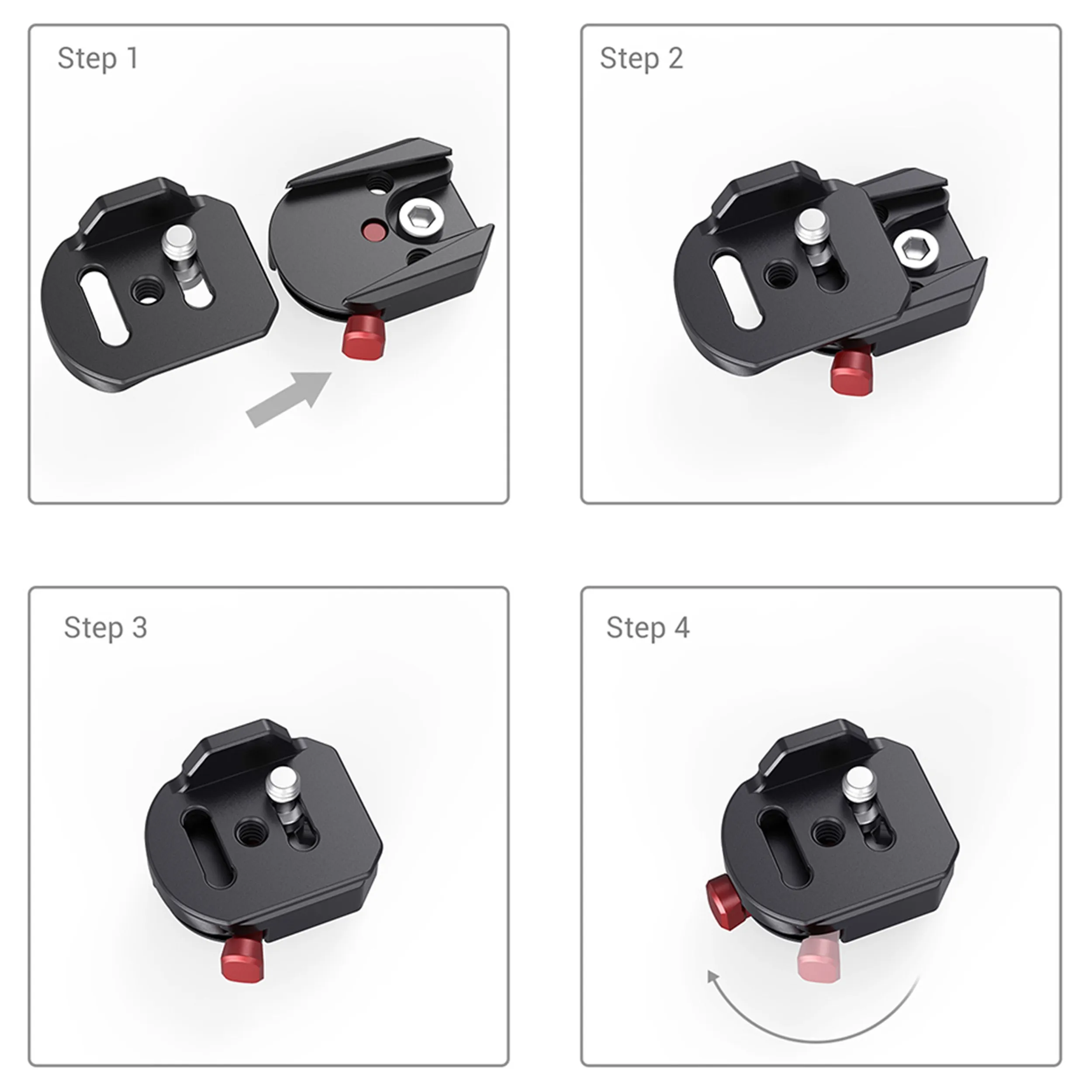 קיט מחבר שחרור מהיר עבור אלחוטיים SmallRig BSW2482