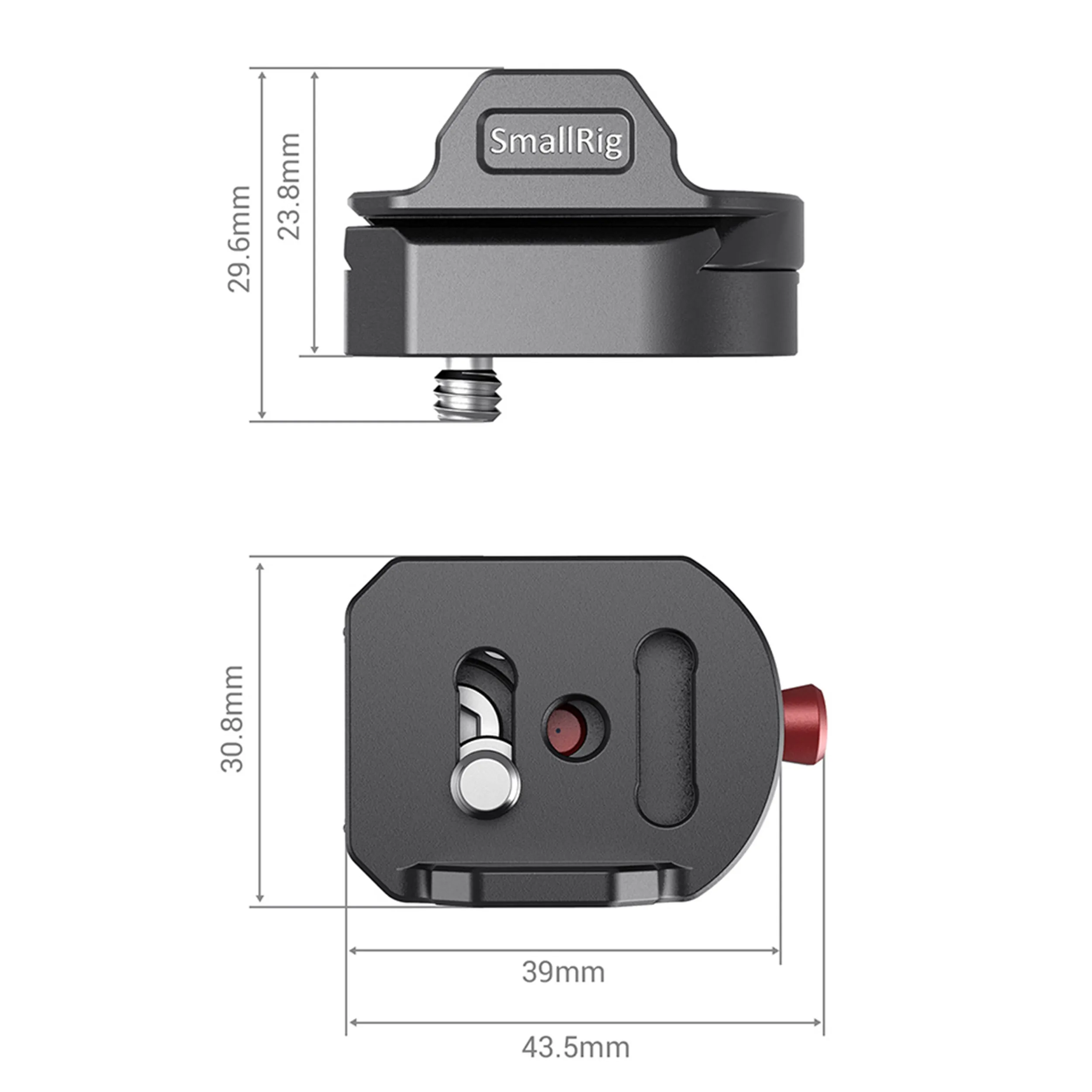 קיט מחבר שחרור מהיר עבור אלחוטיים SmallRig BSW2482