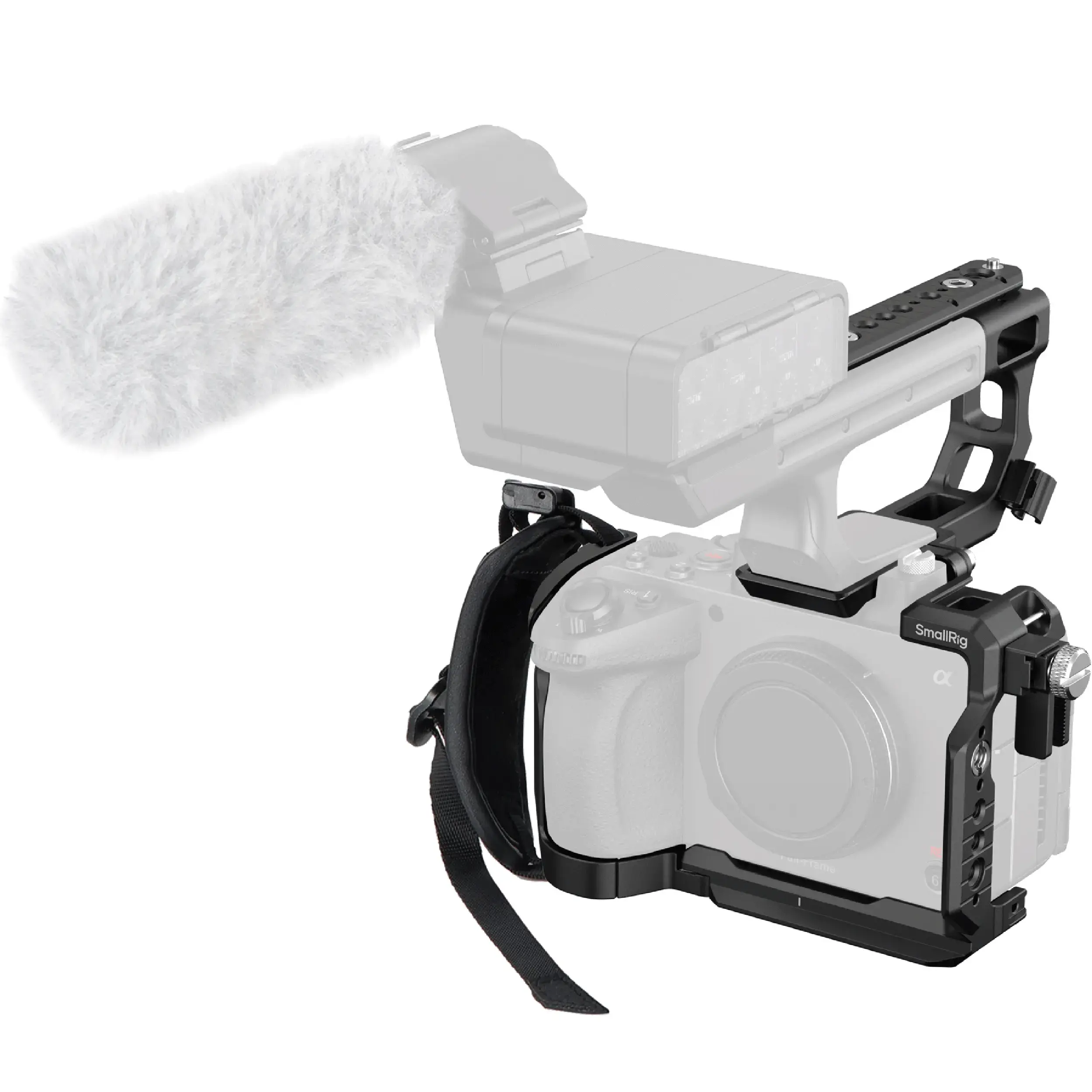 קיט כלוב עם כיסוי לידית XLR למצלמת SmallRig 6777 Sony FX5