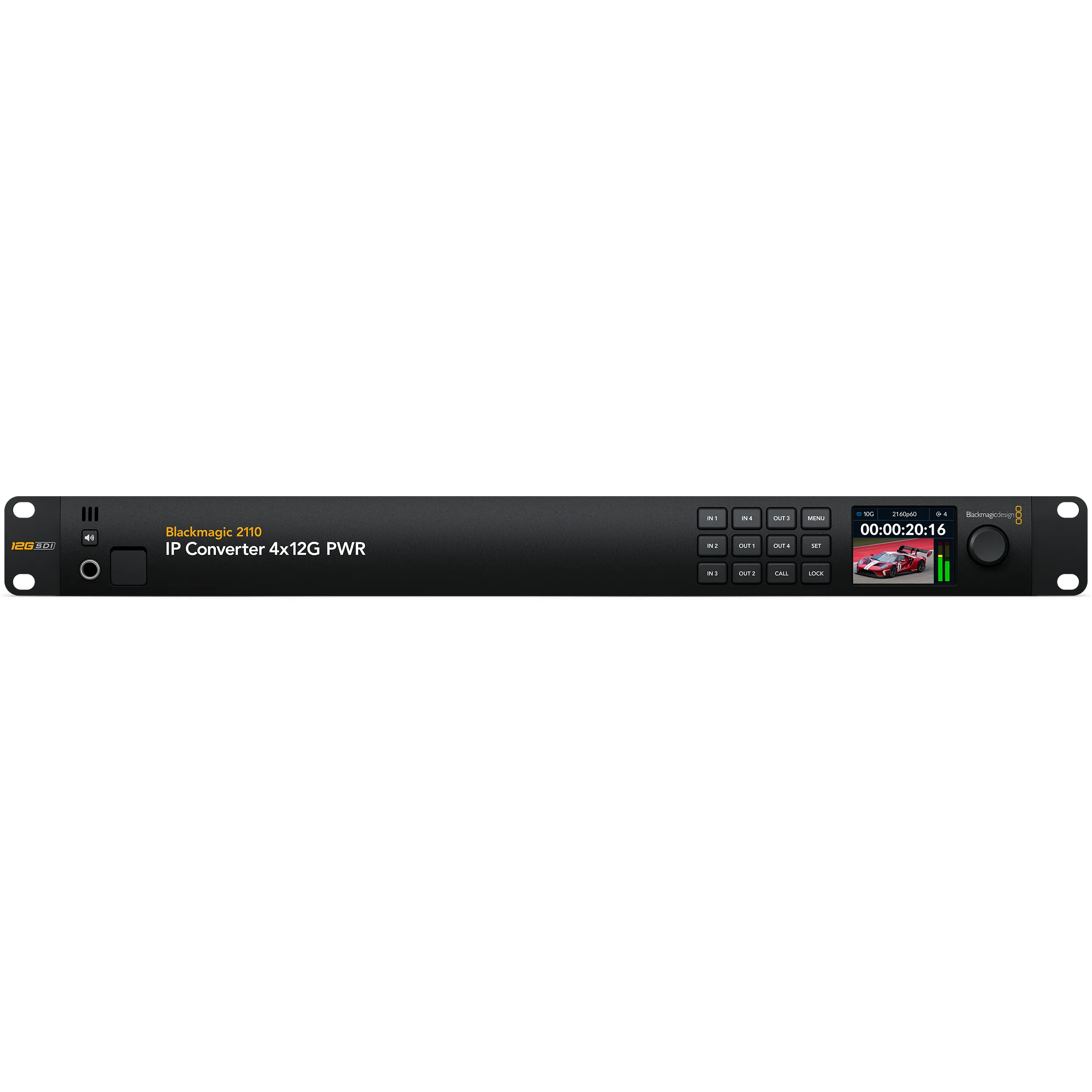 Blackmagic 2110 IP Converter 4X12G PWR