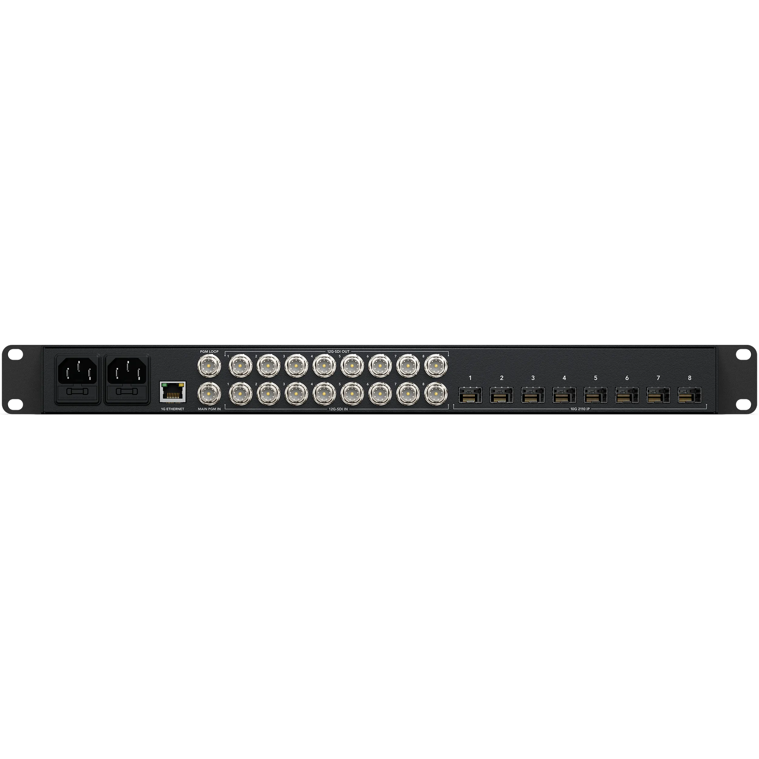 Blackmagic 2110 IP Converter 8x12G SFP