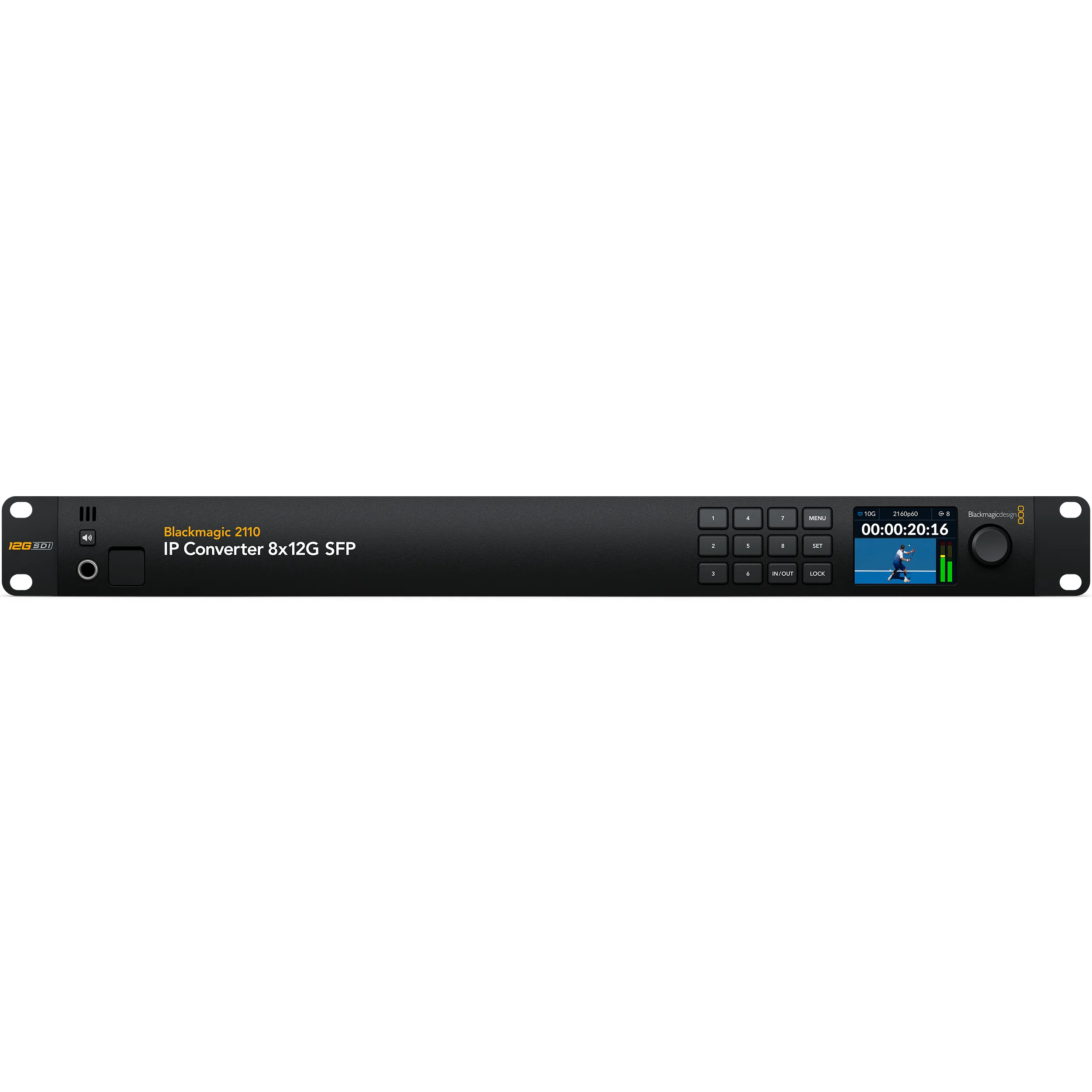 Blackmagic 2110 IP Converter 8x12G SFP