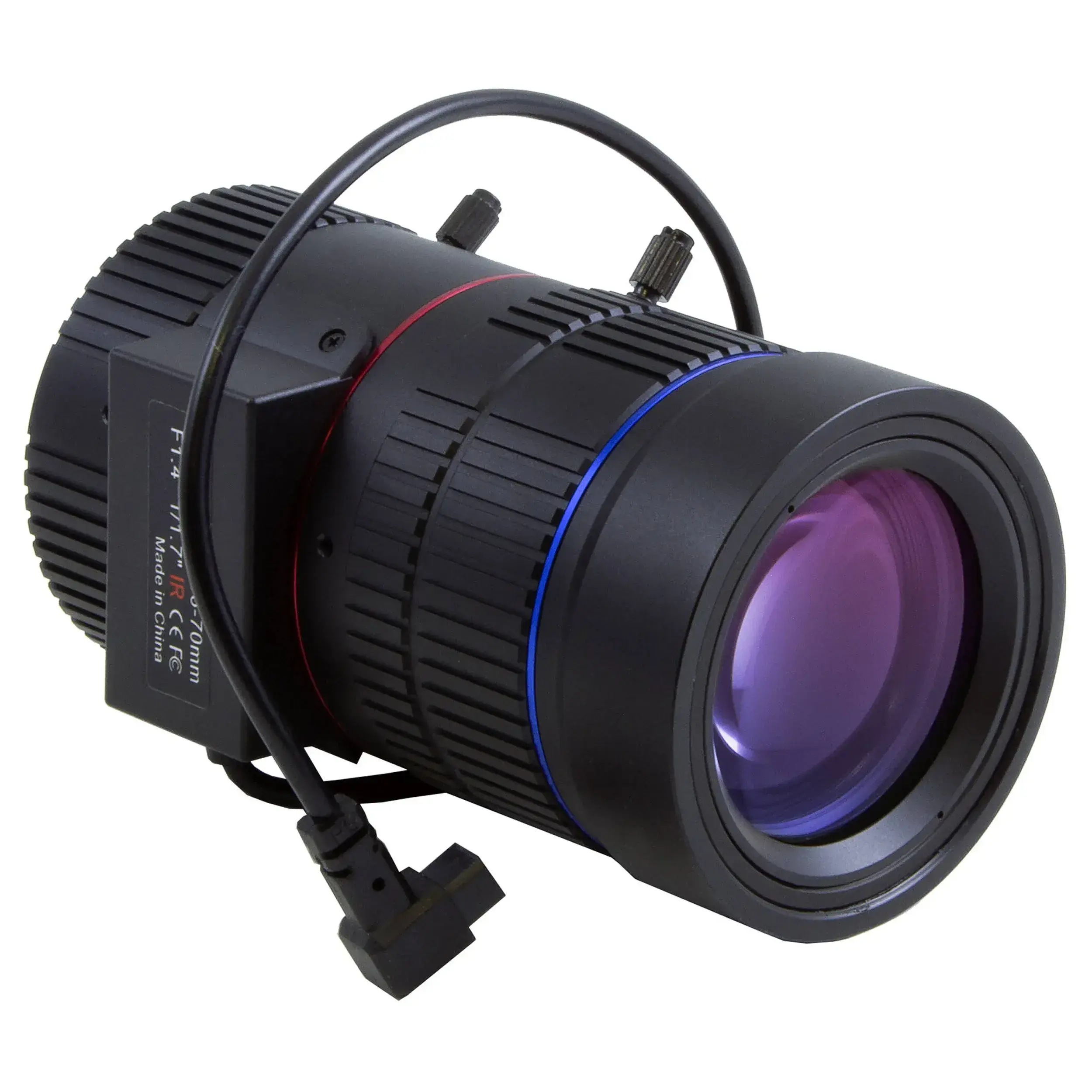עדשת Marshall 8MP 16-70mm f/1.4 Varifocal C-Mount