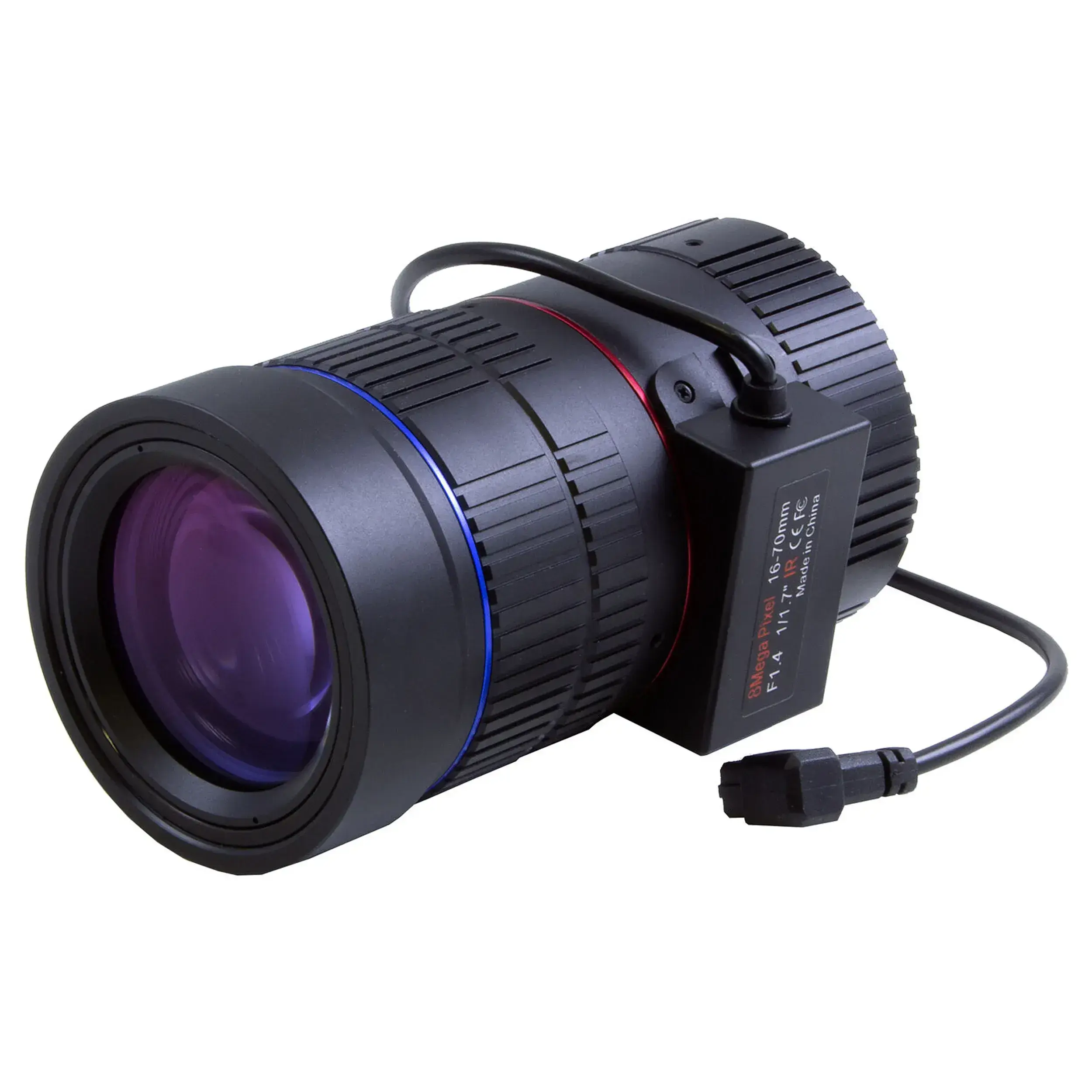 עדשת Marshall 8MP 16-70mm f/1.4 Varifocal C-Mount
