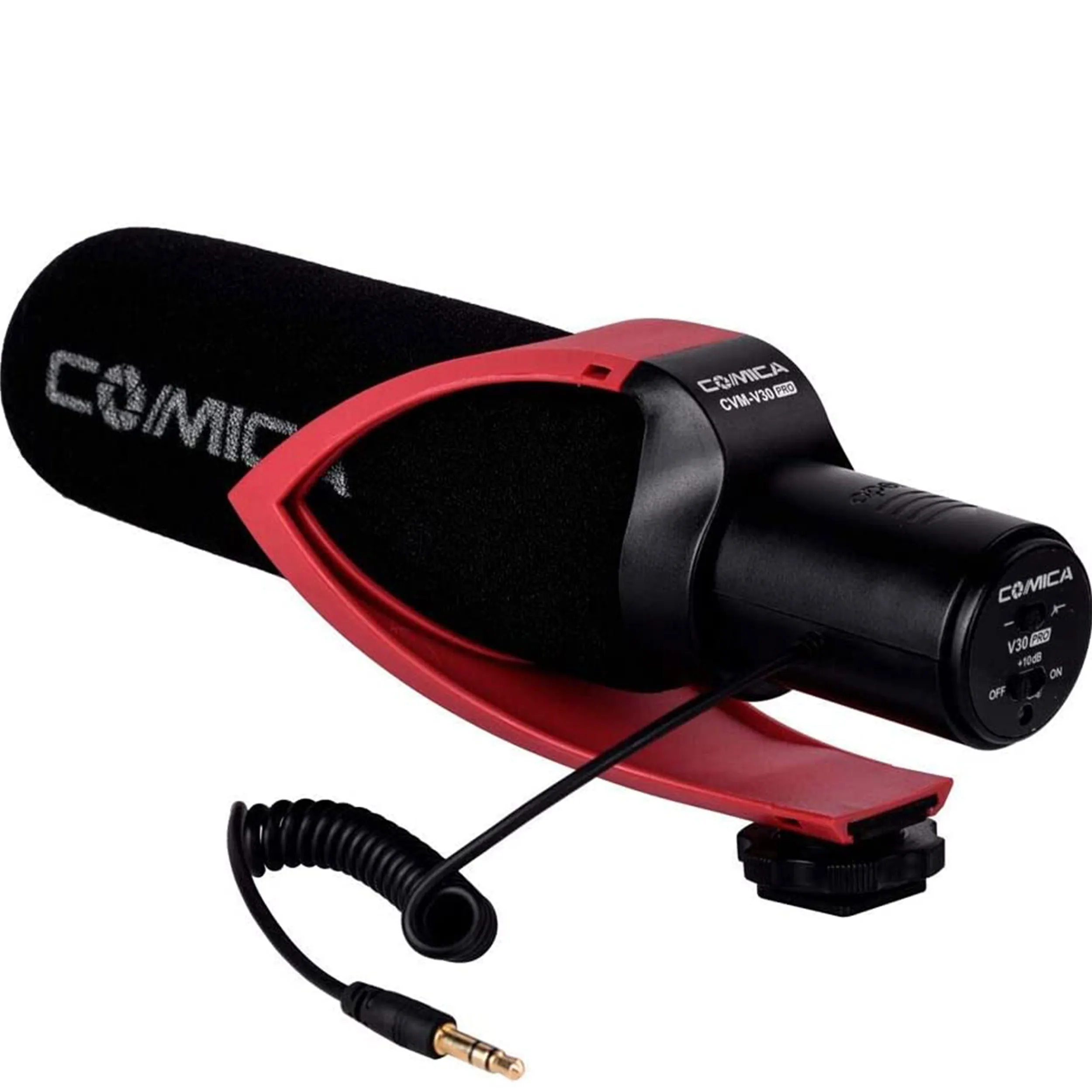 מיקרופון כיווני למצלמה Comica CVM-V30 PRO R