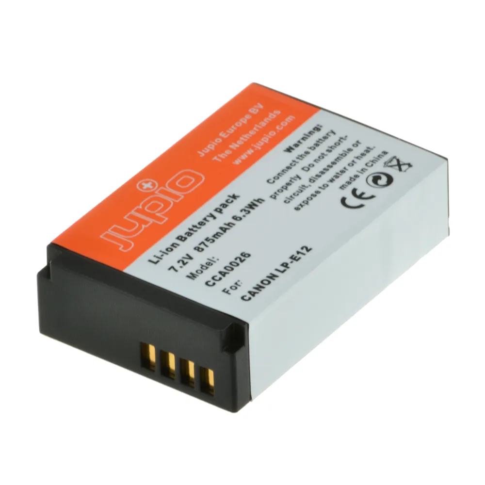 סוללת ליתיום JUPIO LP-E12 למצלמות CANON