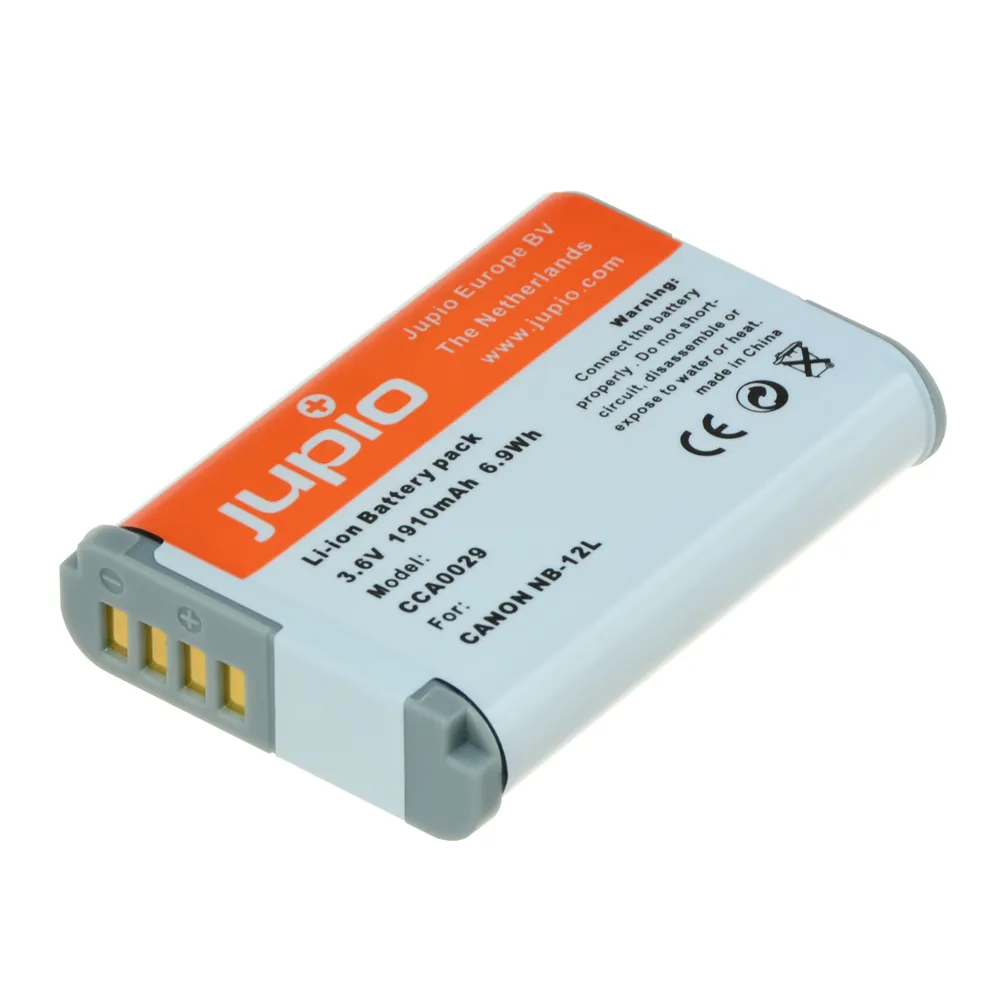 סוללת ליתיום JUPIO NB-12L למצלמות CANON