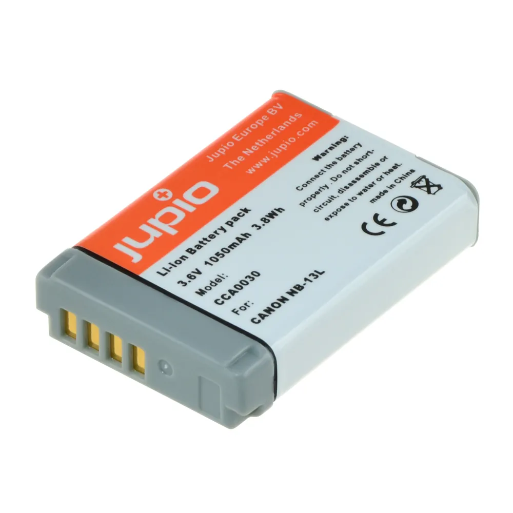 סוללת ליתיום JUPIO NB-13L למצלמות CANON