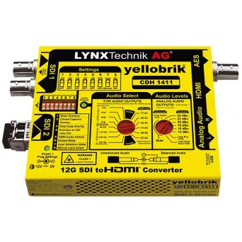 LYNX CDH 1411 12G SDI to HDMI Converter