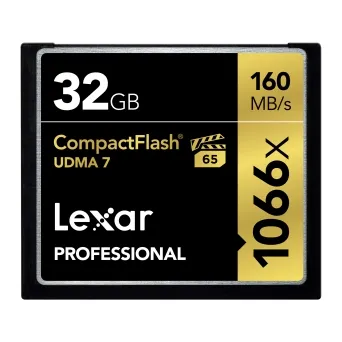 כרטיס זיכרון Lexar 32GB 1066X Professional CF