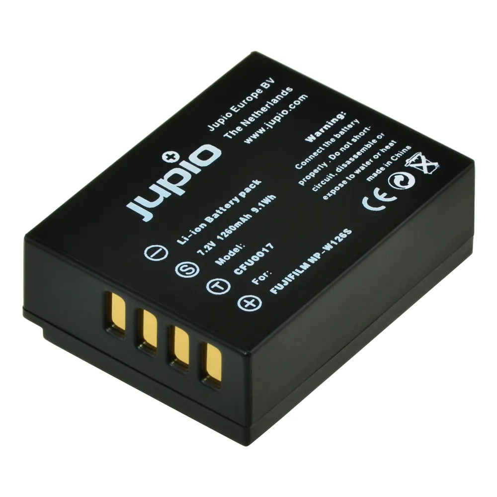 סוללת ליתיום JUPIO NP-W126S למצלמות FUJI