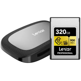 כרטיס זיכרון וקורא כרטיסים Lexar Professional 320GB CFexpress™ Type A