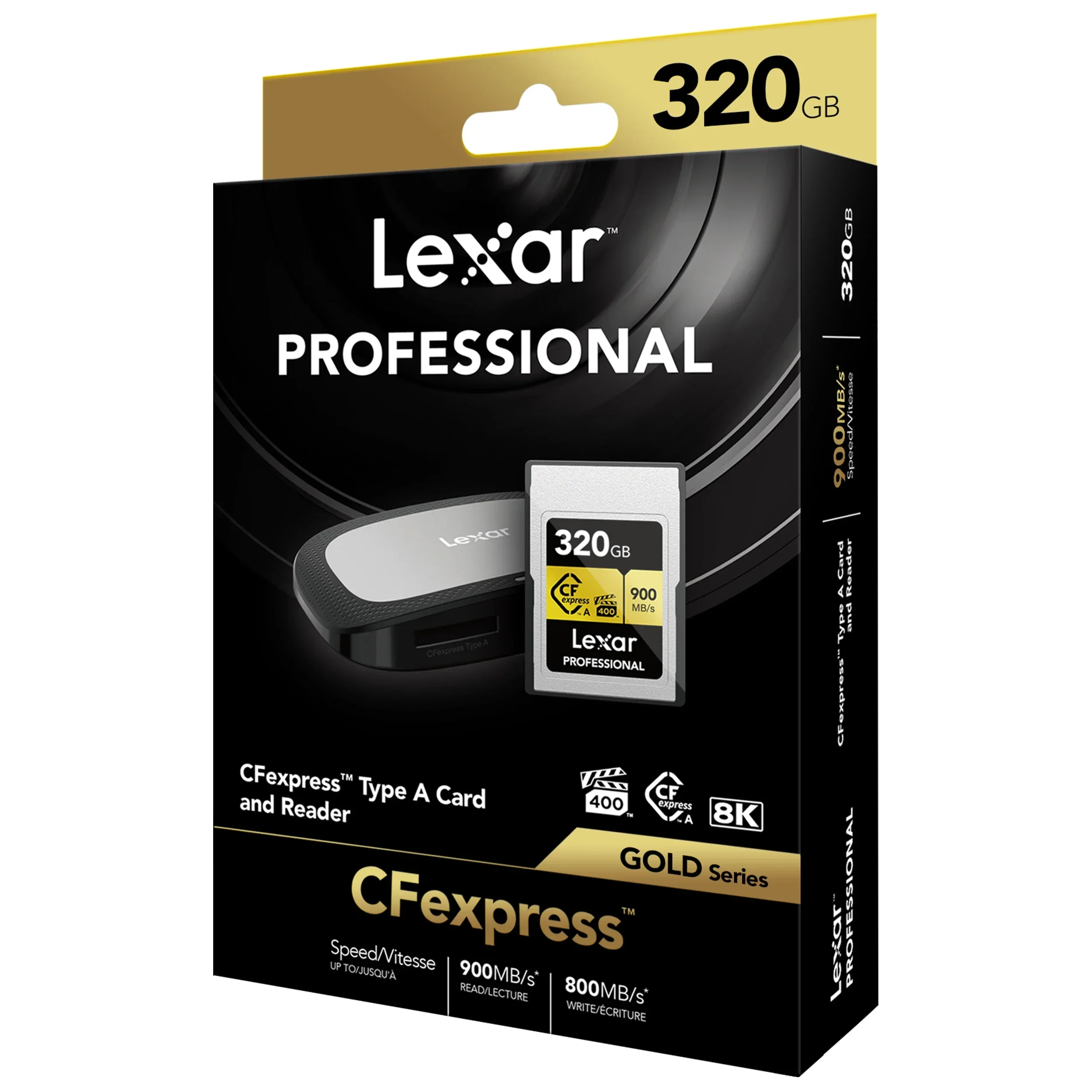 כרטיס זיכרון וקורא כרטיסים Lexar Professional 320GB CFexpress™ Type A