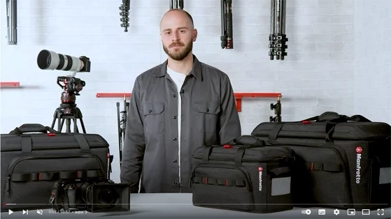 תיק למצלמות וידאו בינוניות Manfrotto Pro Light Cineloader