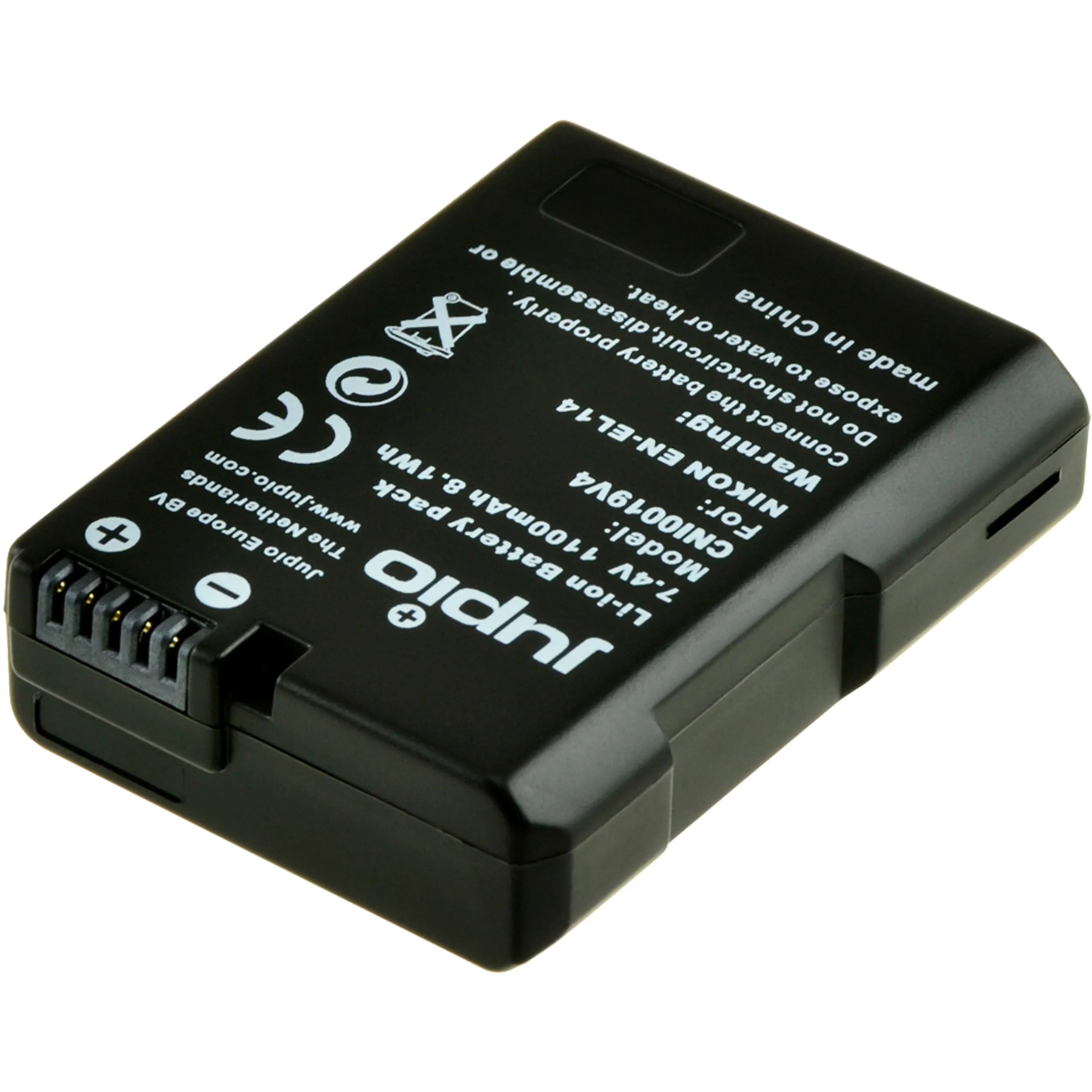 סוללת ליתיום JUPIO EN-EL14A למצלמות NIKON