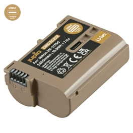 סוללת ליתיום Jupio EN-EL15C *ULTRA C* (USB-C input) 2400mAh