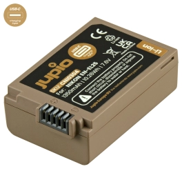 סוללת ליתיום Jupio EN-EL25 *ULTRA C* (USB-C input) 1350mAh