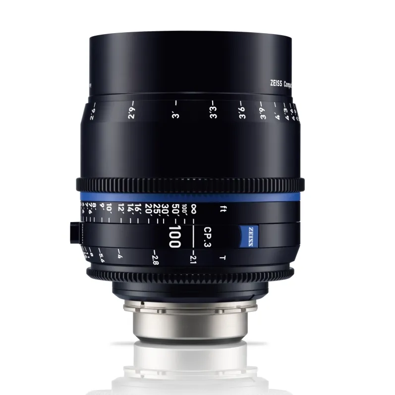 Zeiss CP.3-2.1/100- EF Mount-feet Scale