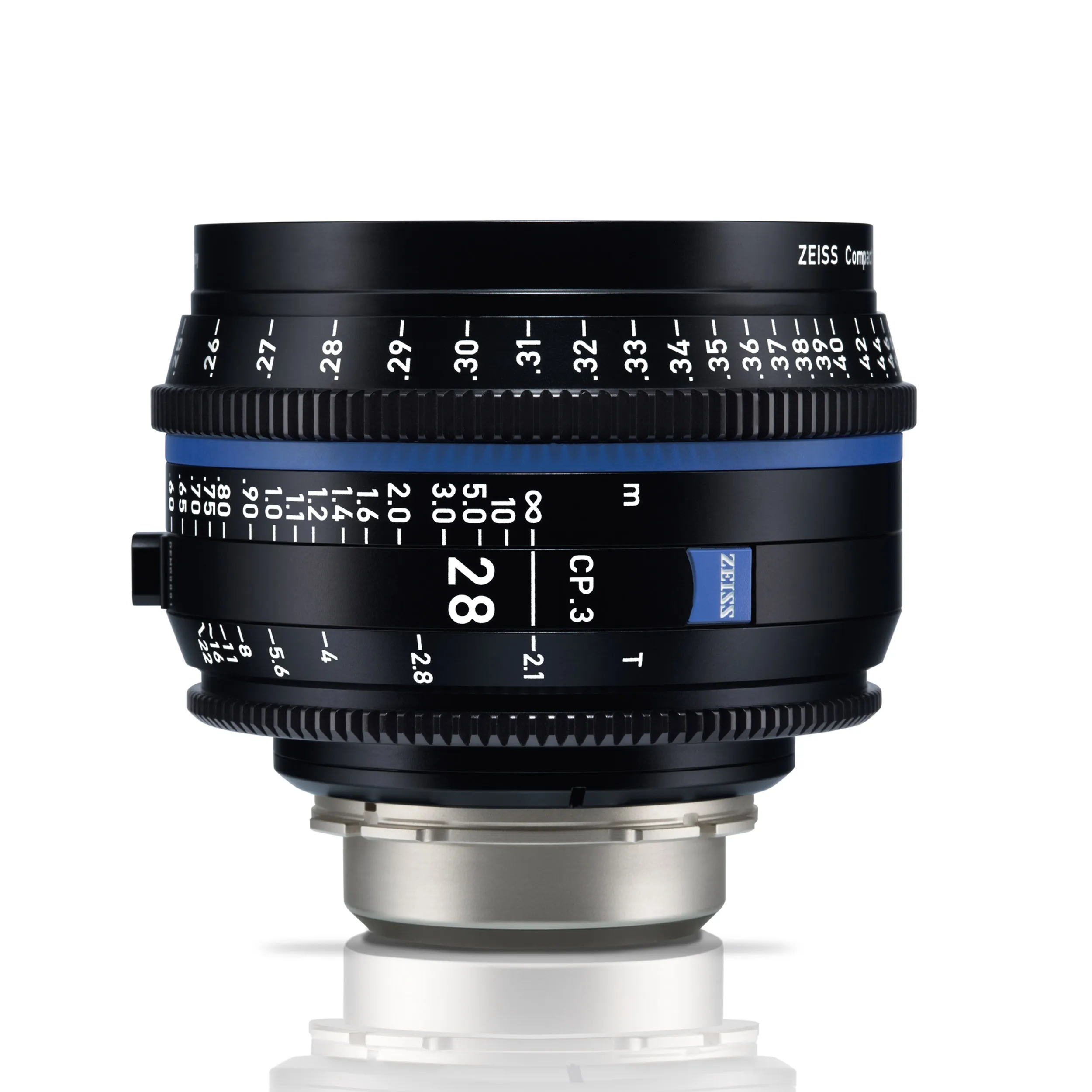 Zeiss CP.3-2.1/28-PL Mount- feet scale