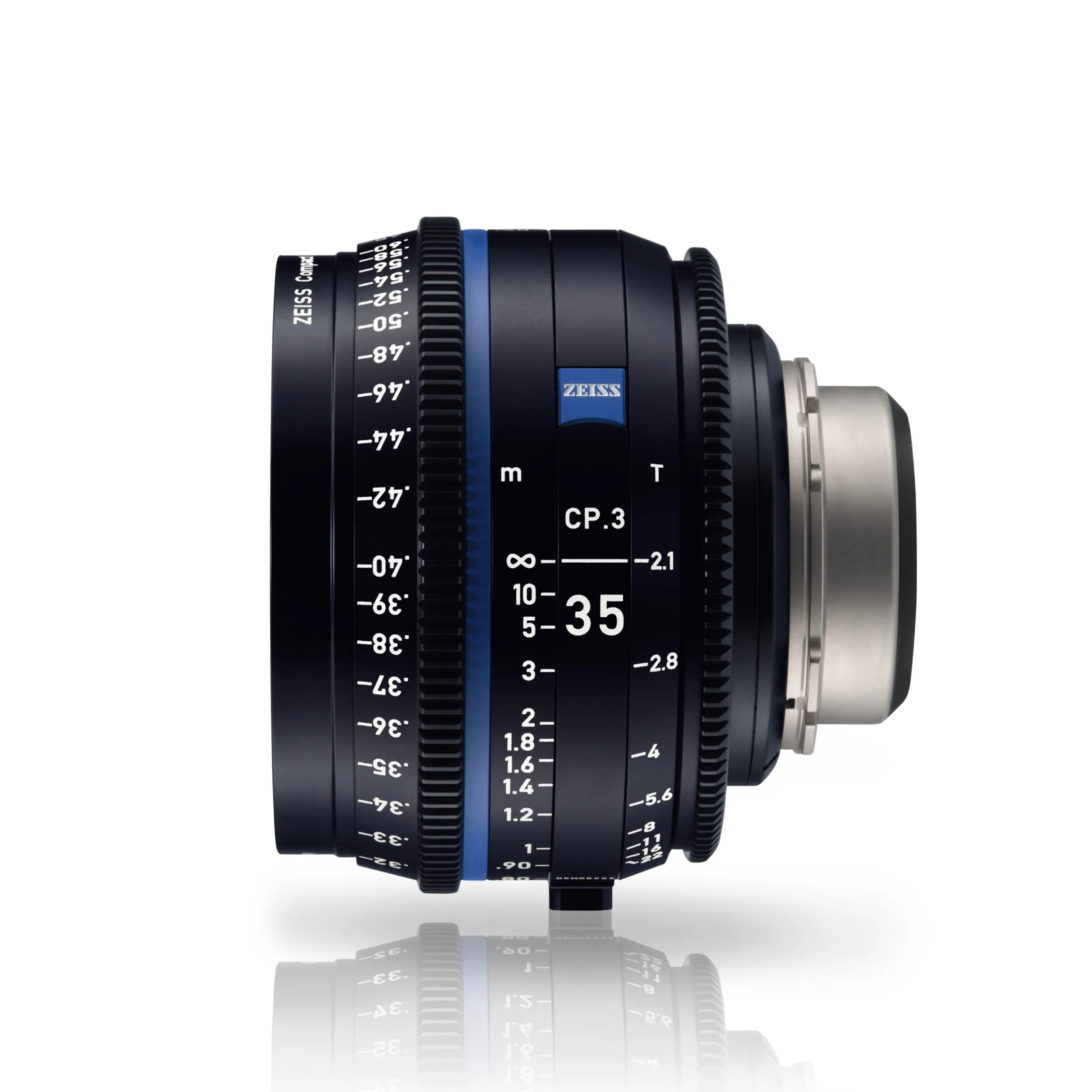 Zeiss CP.3-2.1/35 E Mount-feet Scale
