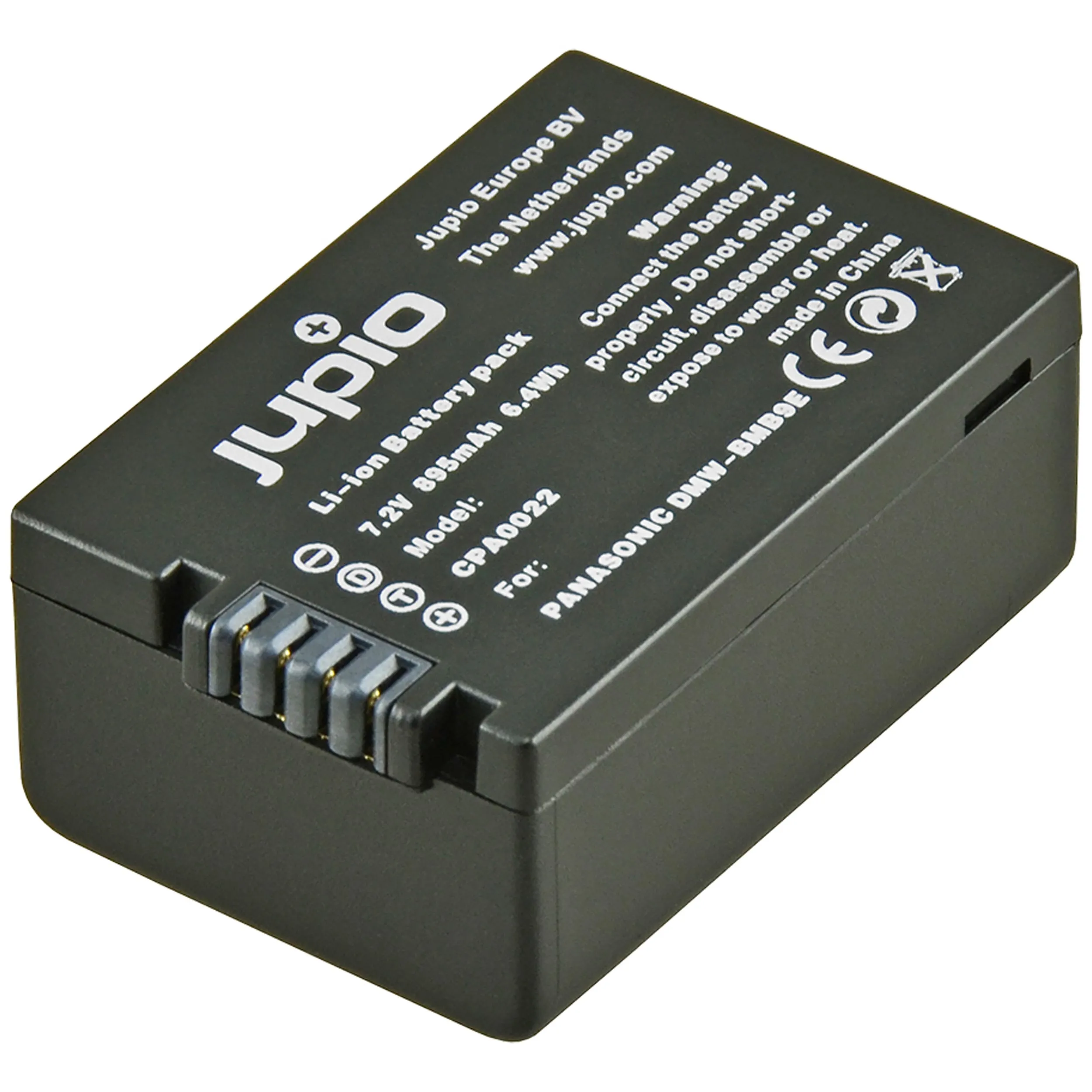סוללת ליתיום Jupio DMW-BMB9E למצלמות PANASONIC