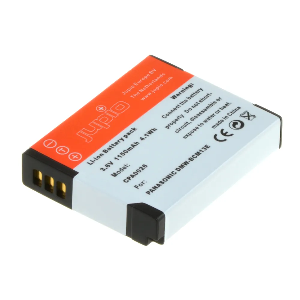 סוללת ליתיום DMW-BCM13E JUPIO למצלמות PANASONIC