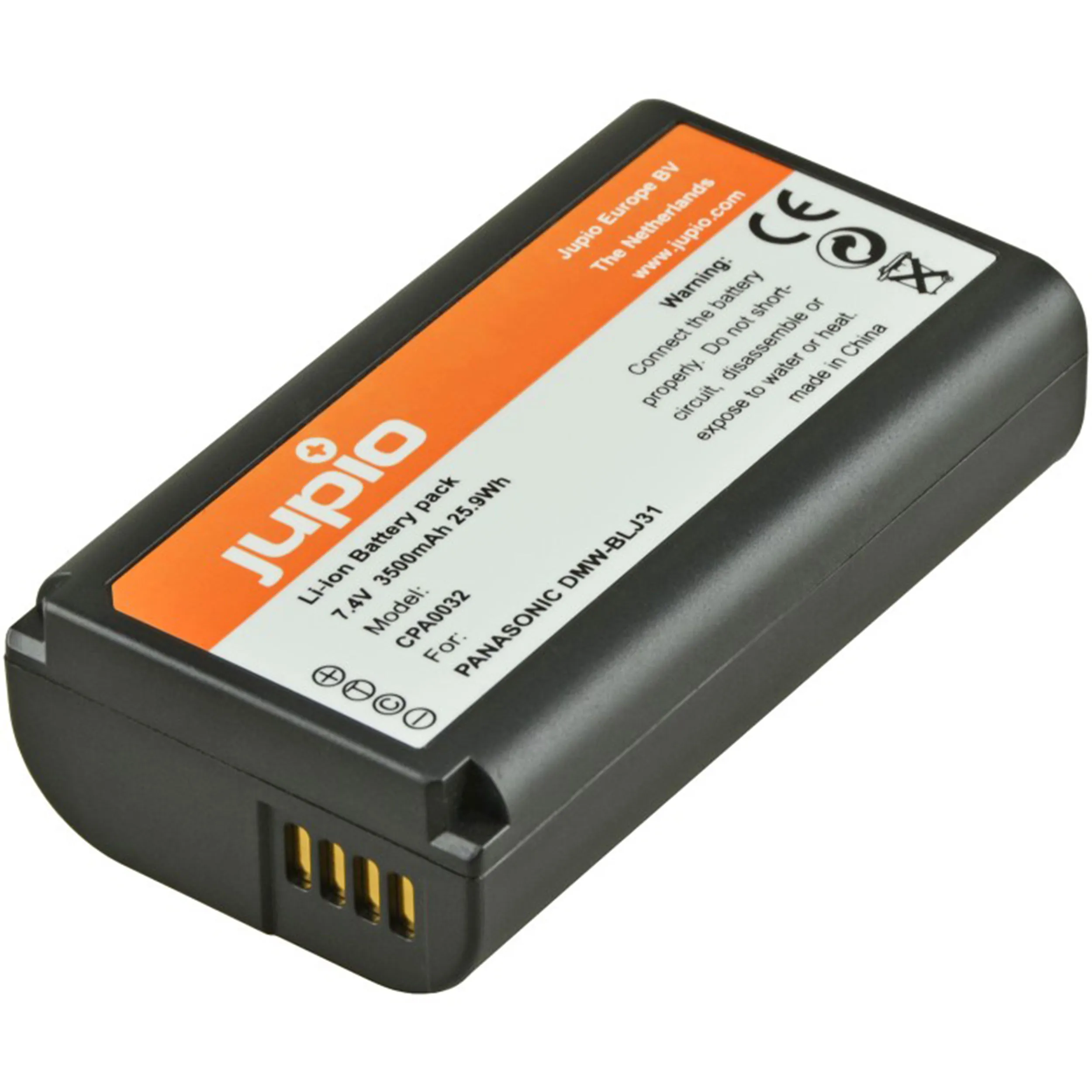 סוללת ליתיום DMW-BLJ31E JUPIO למצלמות PANASONIC