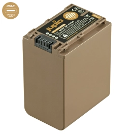 סוללת ליתיום Jupio NP-FV100 *ULTRA C* (USB-C input) 3200mAh