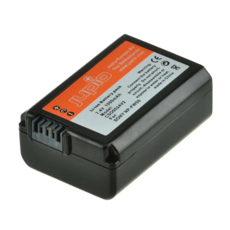 סוללת ליתיום JUPIO NP-FW50 למצלמות SONY