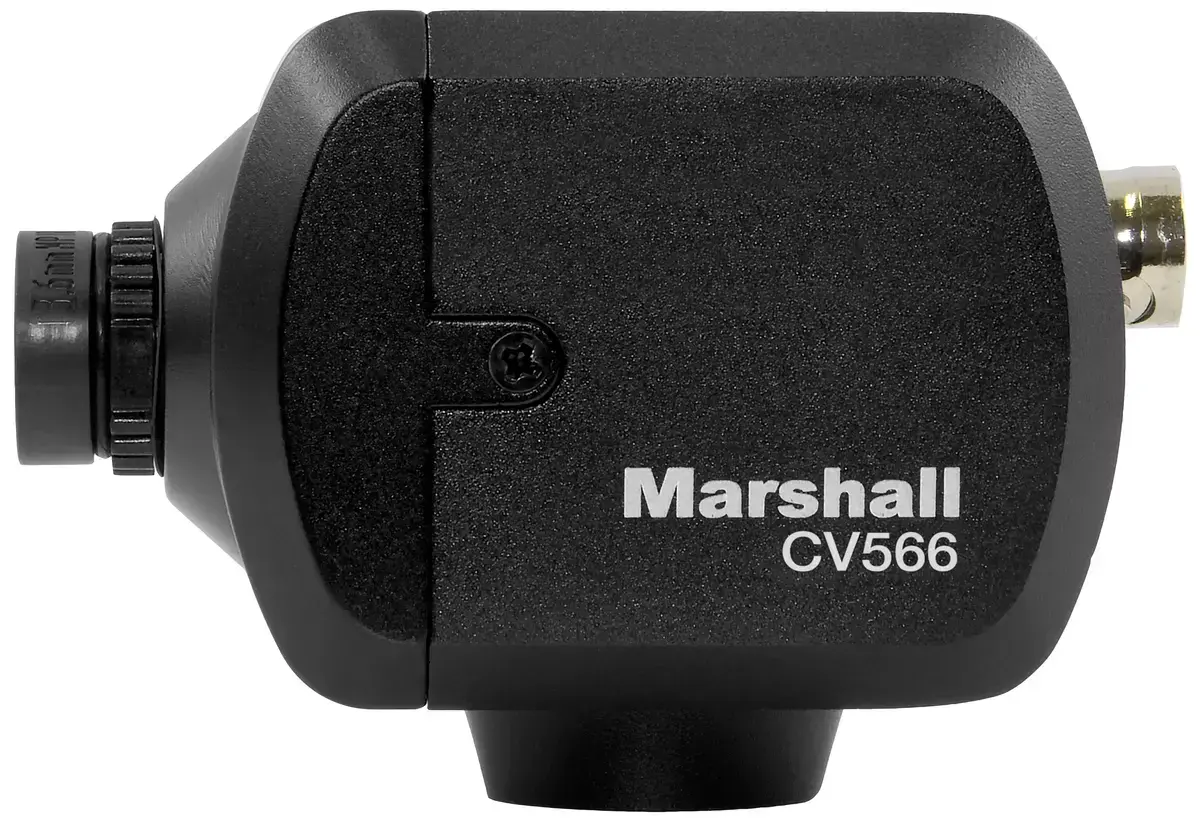 מצלמה זעירה עם עדשה 3.6 מ"מ Marshall CV566 Micro Genlock Camera