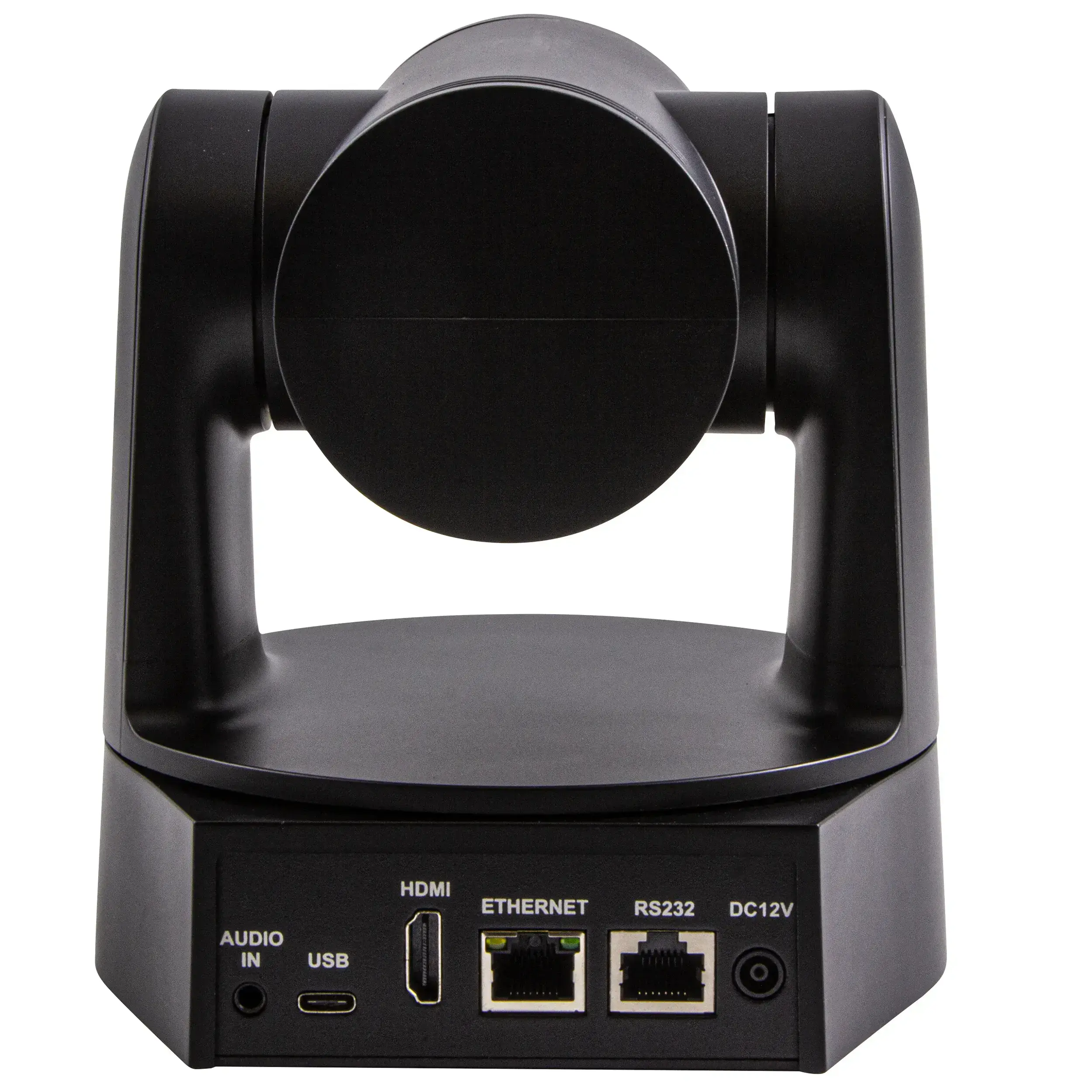 מצלמת HD PTZ שחורה זום 5X חיבורים Marshall USB/IP/HDMI