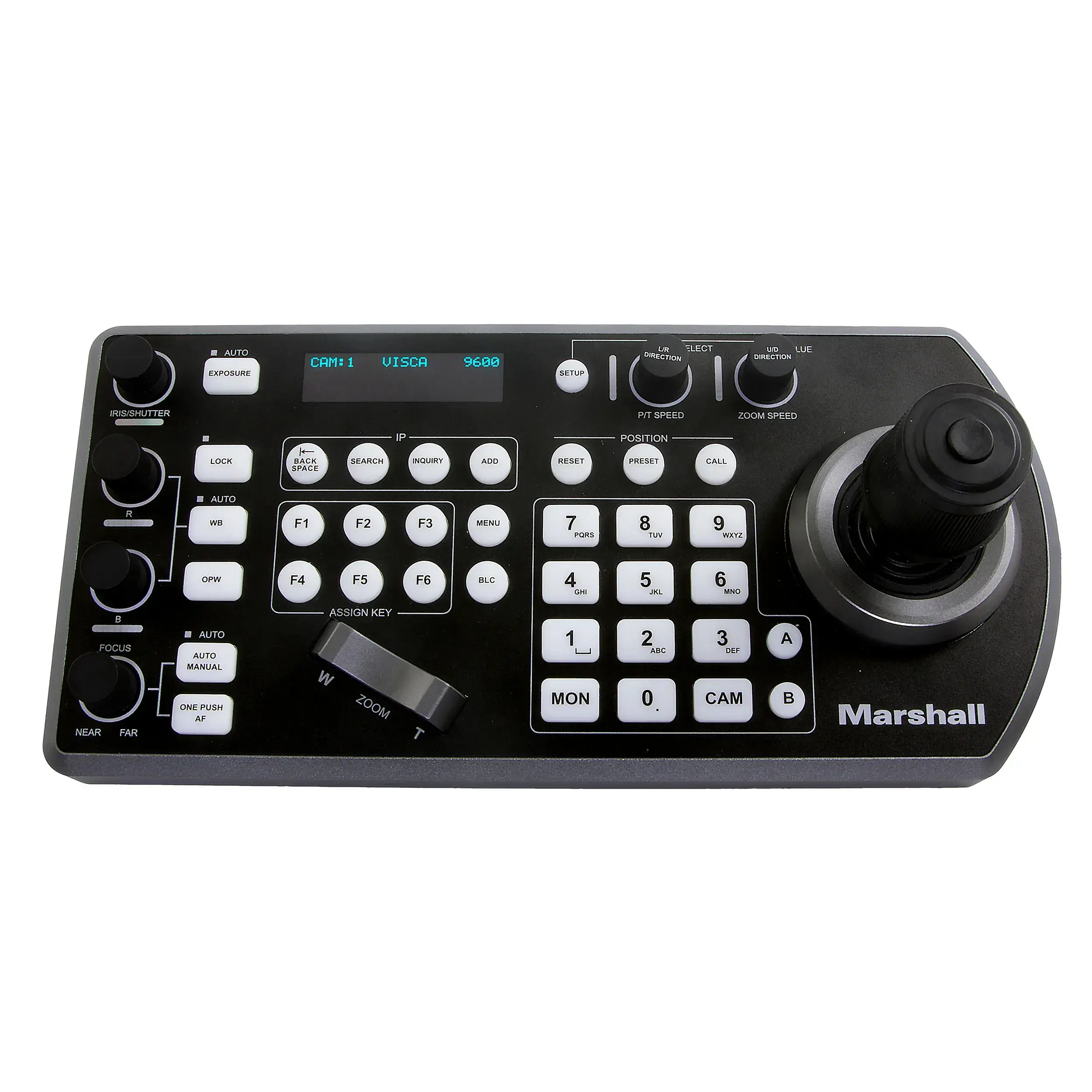מערכת שליטה IP למצלמות Marshall PTZ