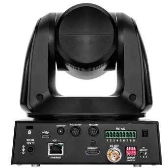 מצלמת HD PTZ שחורה זום 20X חיבורים Marshall CV620-NDI NDI-IP/3G/HD-SDI & HDMI