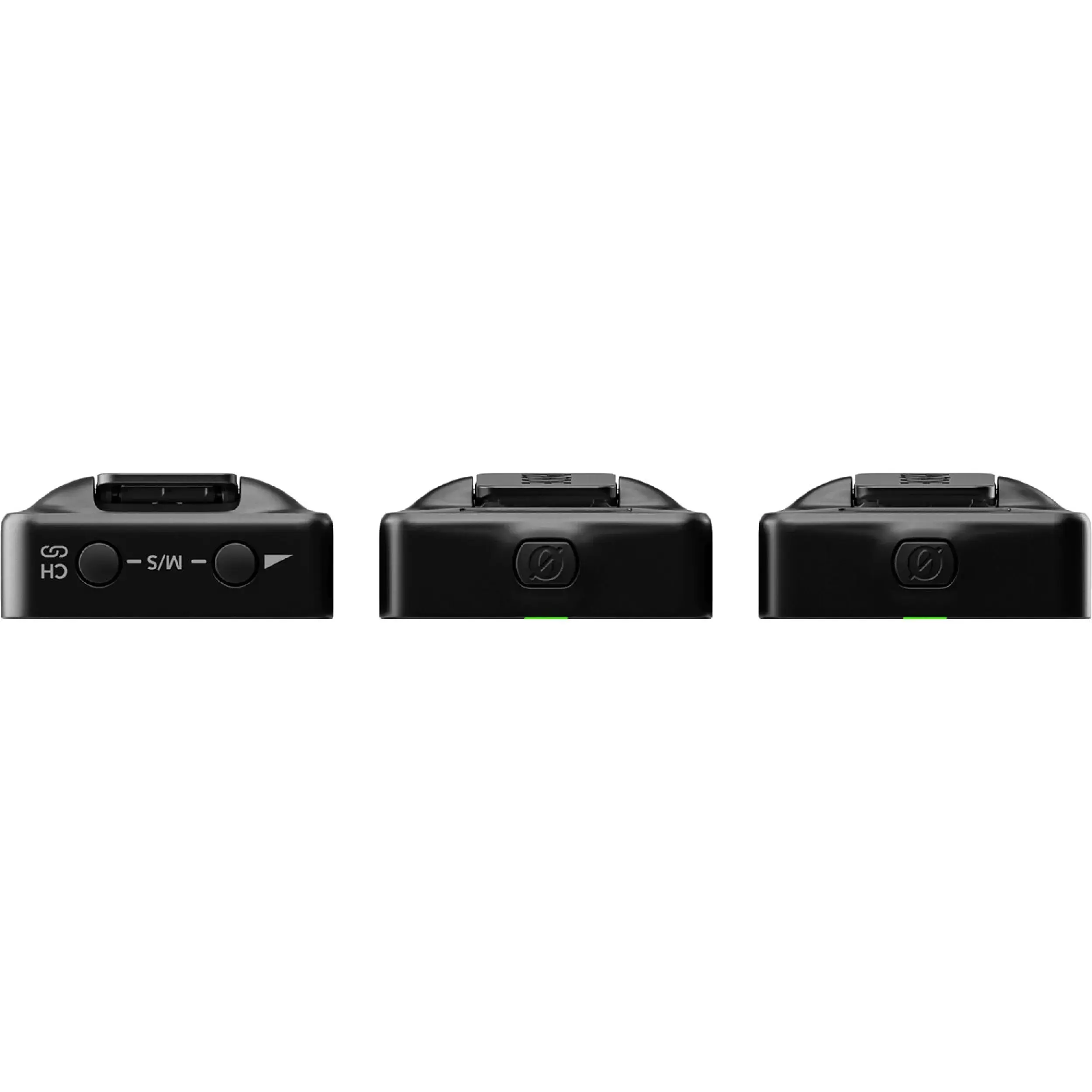 מערכת מיקרופון דש אלחוטית עם 2 משדרים Rode Wireless GO Gen 3 - צבע לבן