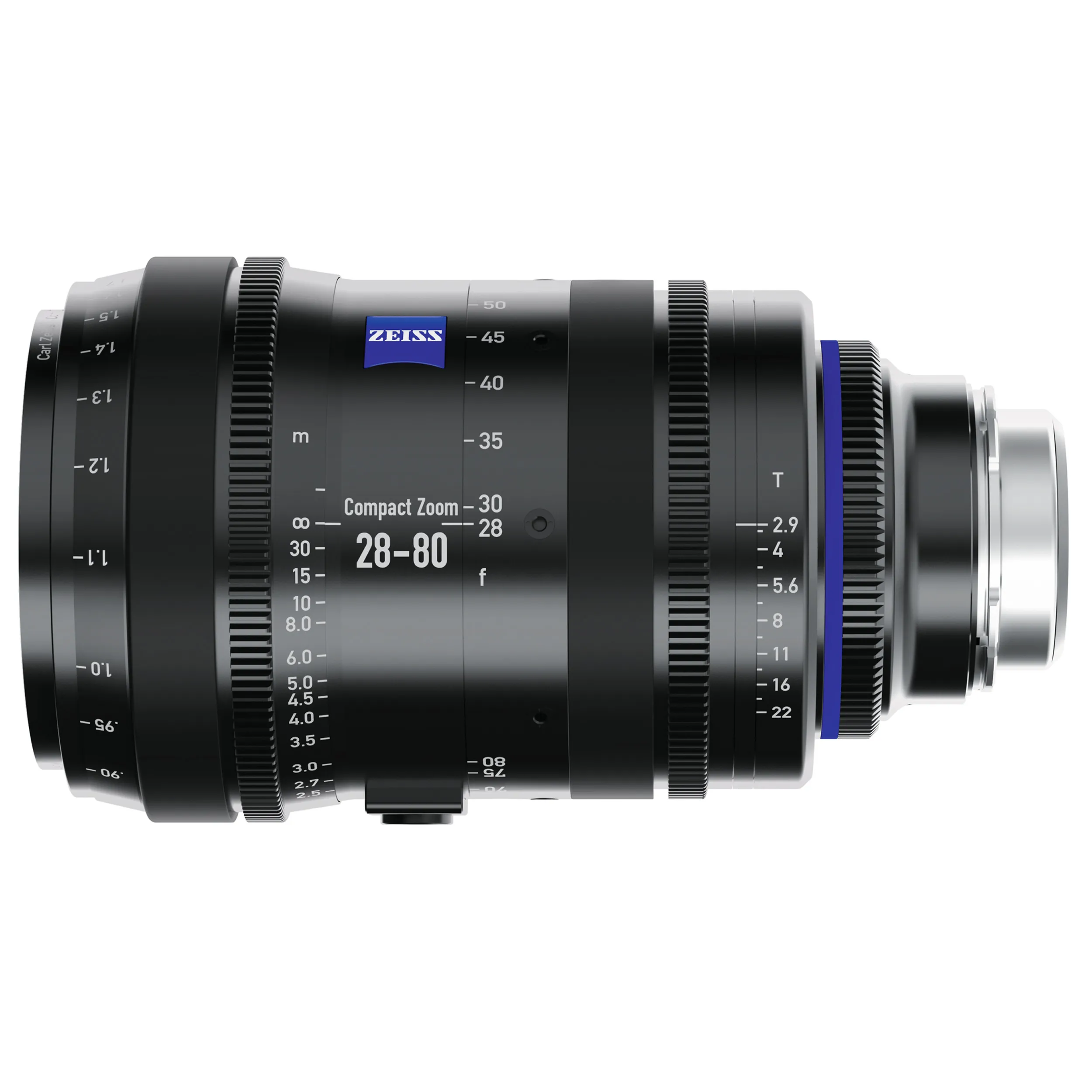 עדשת קולנוע Zeiss  CZ.2 28-80/T2.9  Feet חיבור מסוג PL