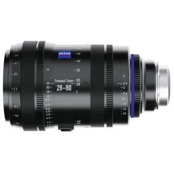 עדשת קולנוע Zeiss  CZ.2 28-80/T2.9  Feet חיבור מסוג E