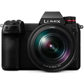 קיט מצלמה S1 ועדשה 24-105 מ"מ Panasonic - ייבוא רשמי