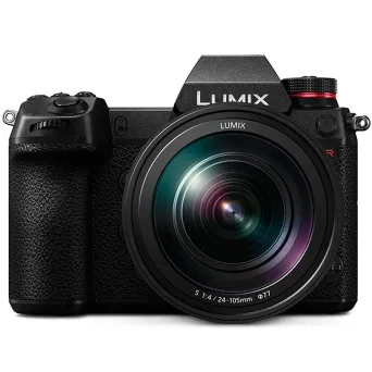 קיט מצלמה S1R ועדשה 24-105 מ"מ Panasonic ייבוא רשמי