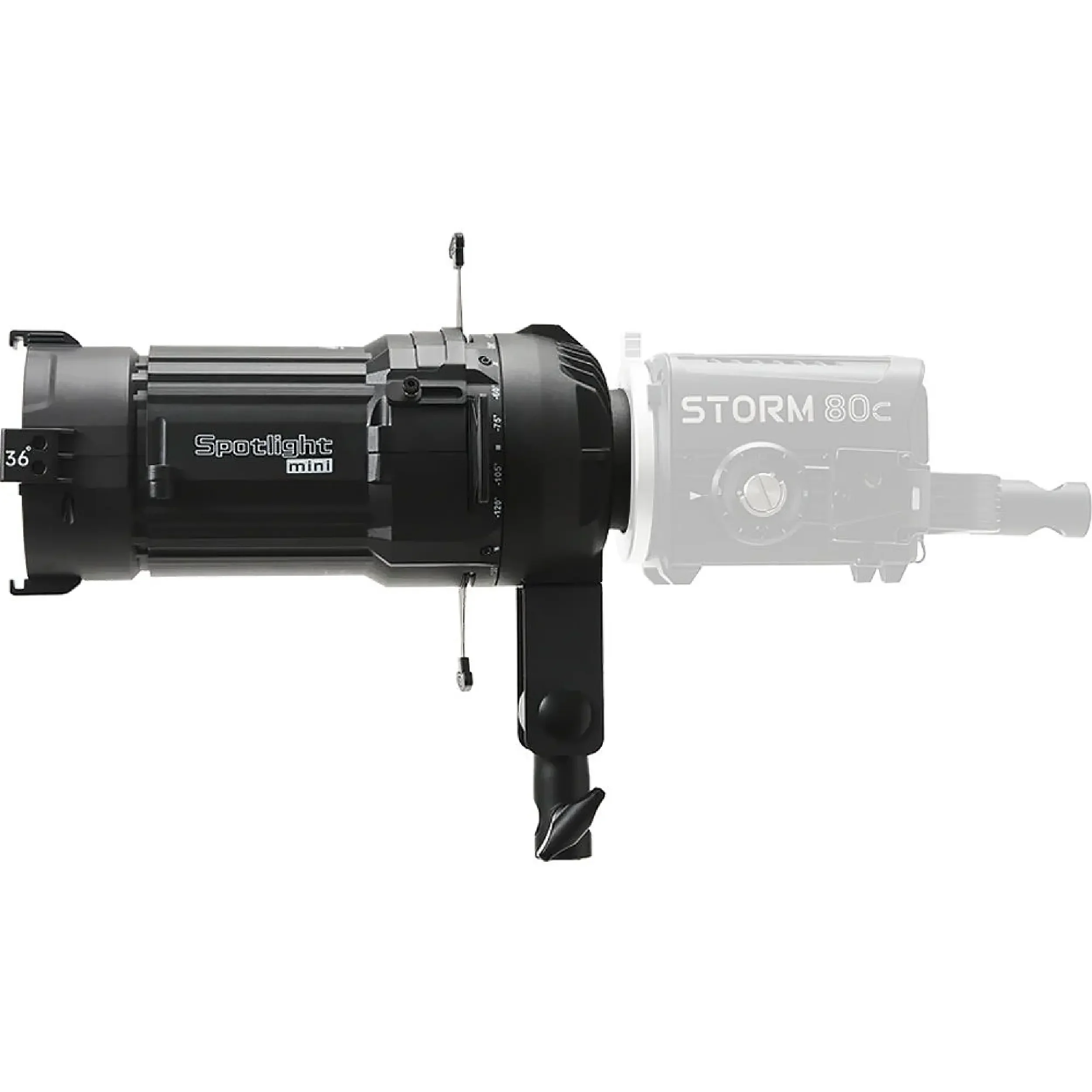 קיט מחבר תאורת ספוט 36° לפנס Aputure 80C