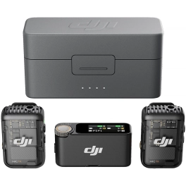 מערכת מיקרופון אלחוטי 2 משדרים DJI-MIC 2
