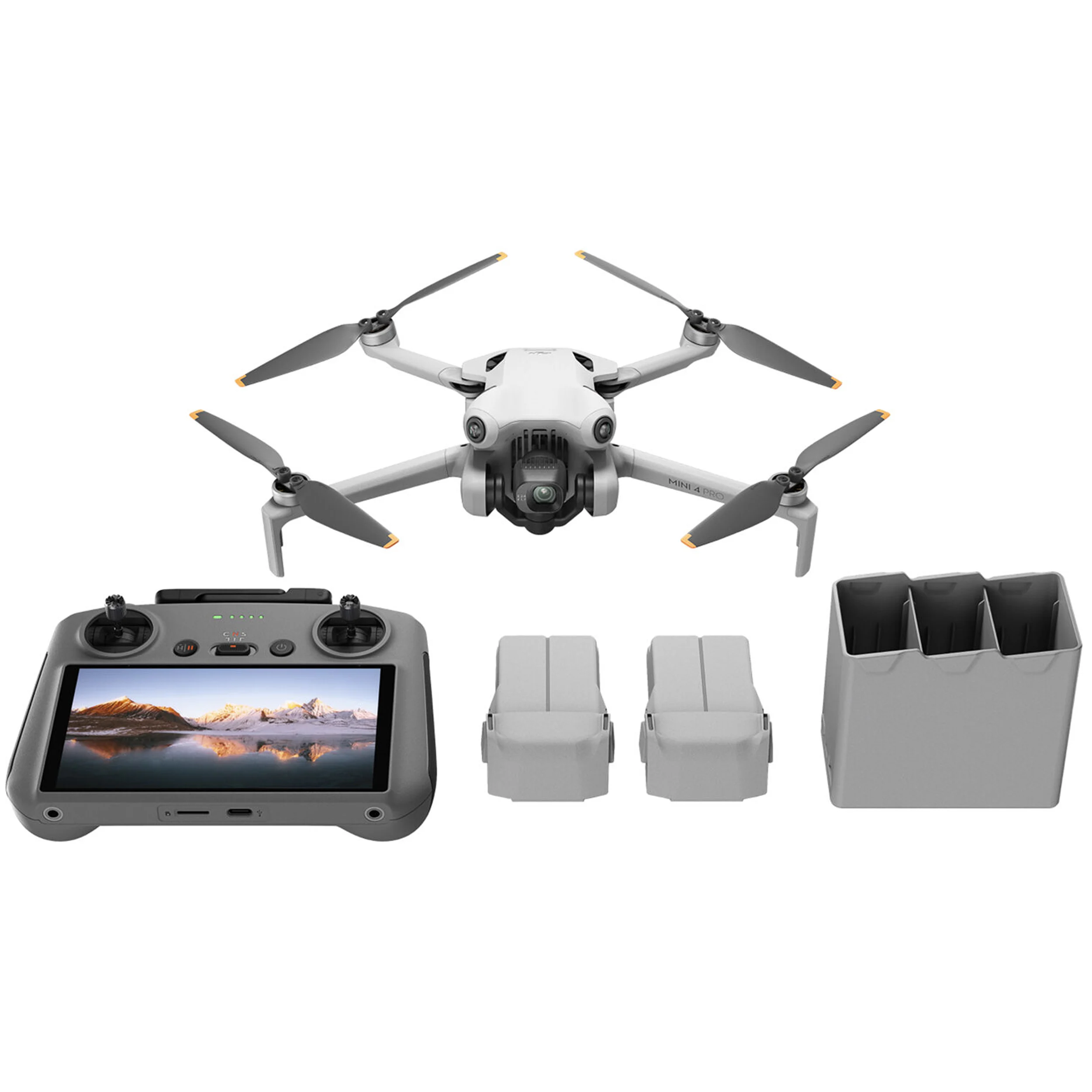 רחפן צילום DJI Mini 4 Pro Combo Plus עם שלט חכם