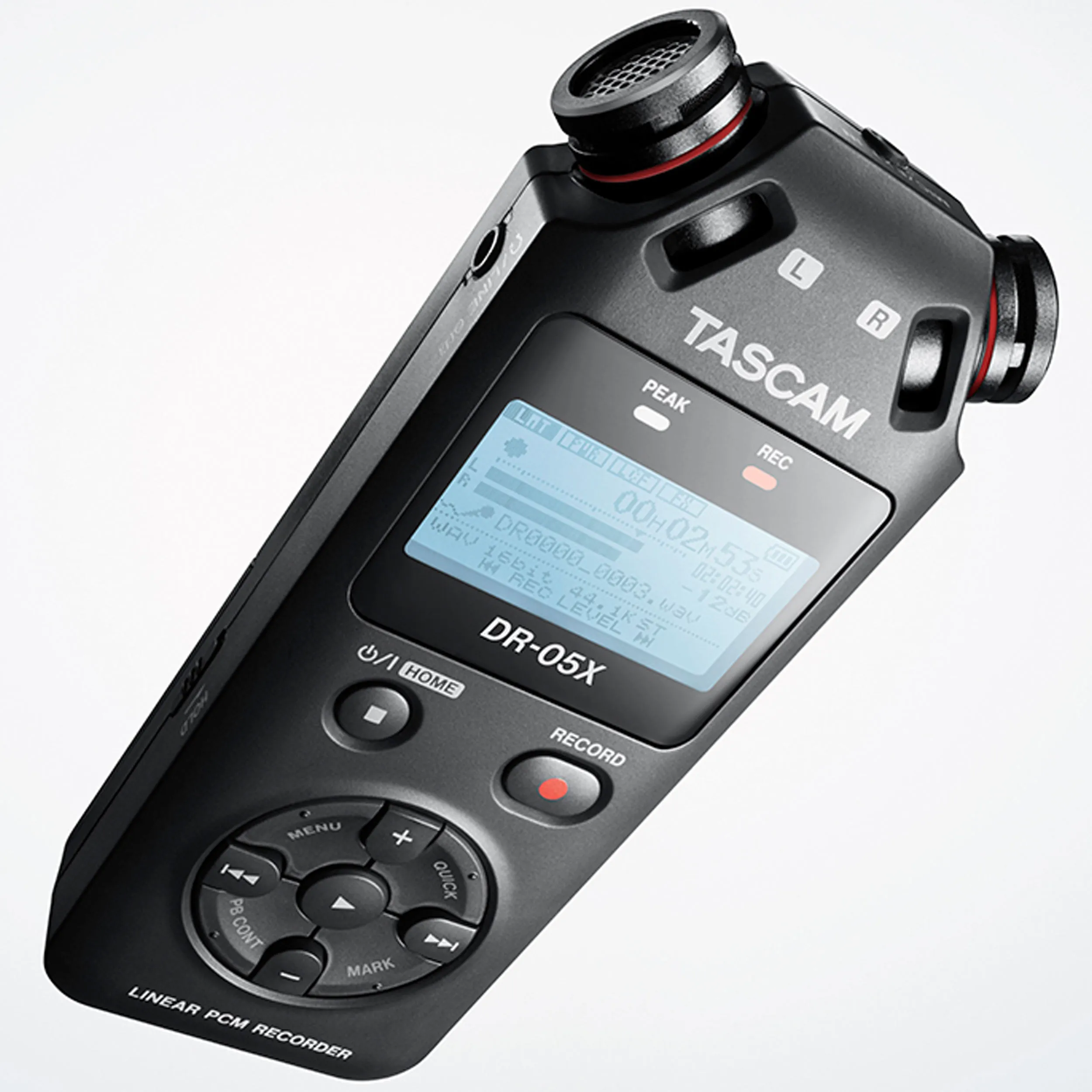 מקליט אודיו דיגיטלי סטראופוני Tascam DR-05X