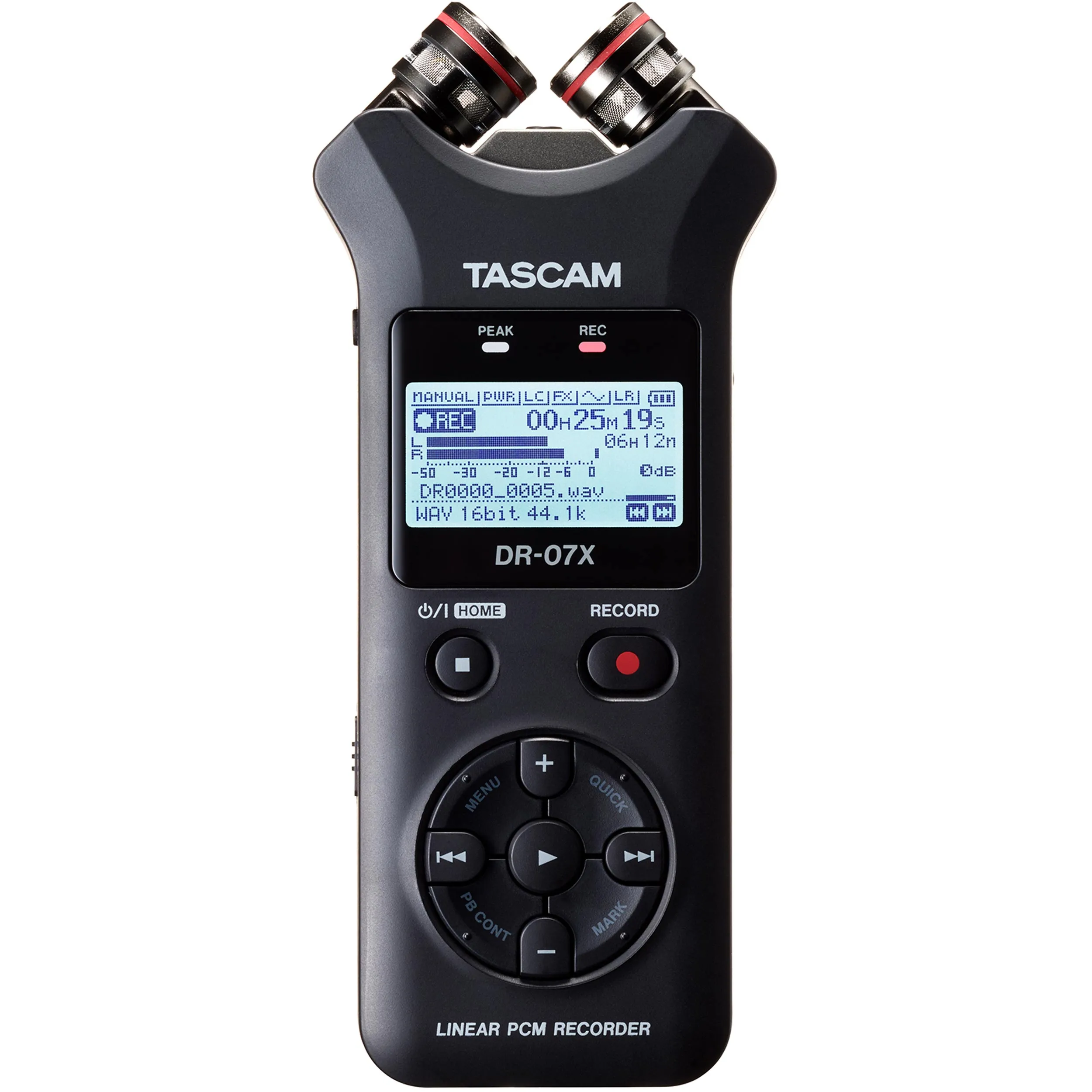 מקליט אודיו דיגיטלי Tascam DR-07X