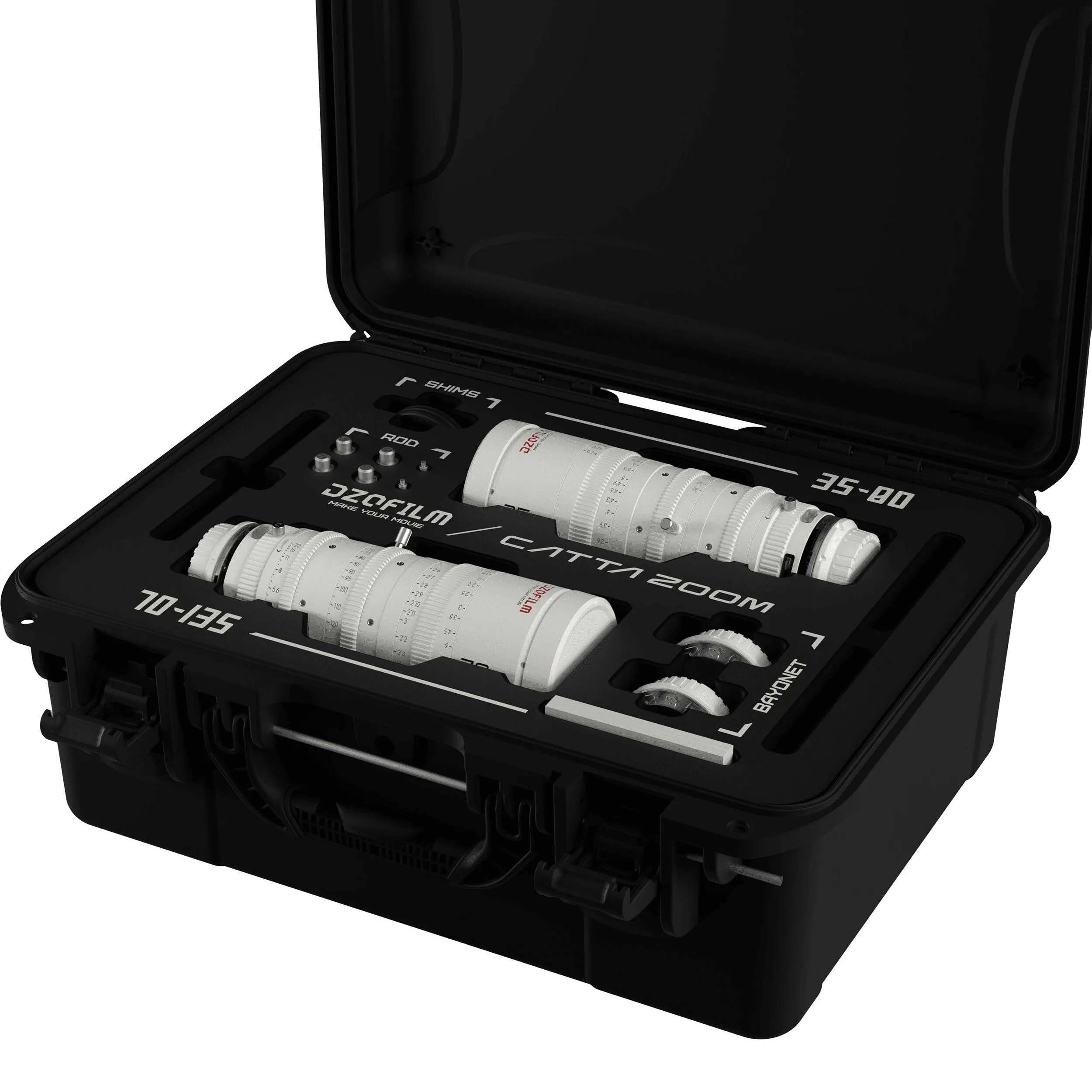 סט עדשות DZOFilm Catta FF Zoom 35-80 & 70-135mm T2.9 E-Mount