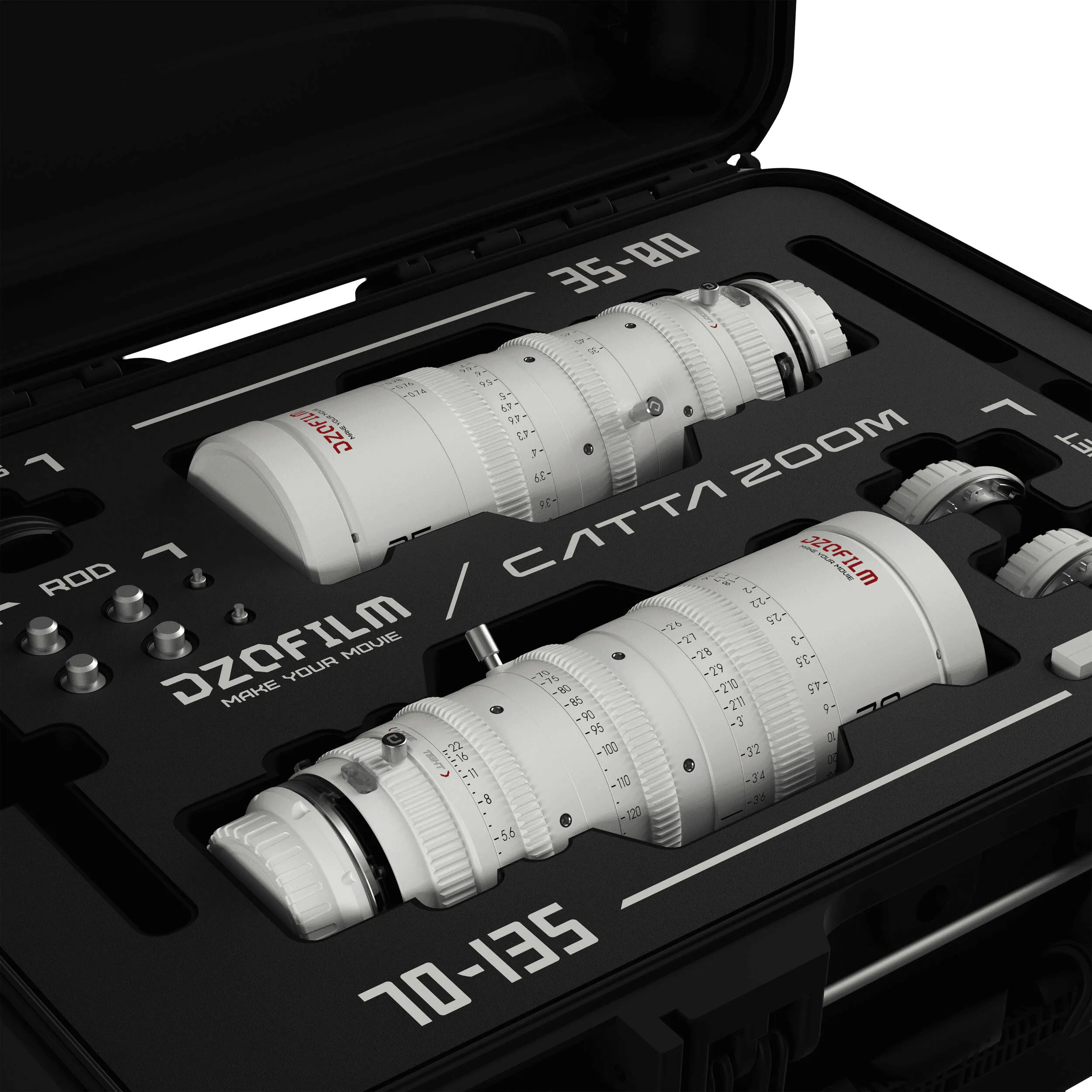 סט עדשות DZOFilm Catta FF Zoom 35-80 & 70-135mm T2.9 E-Mount