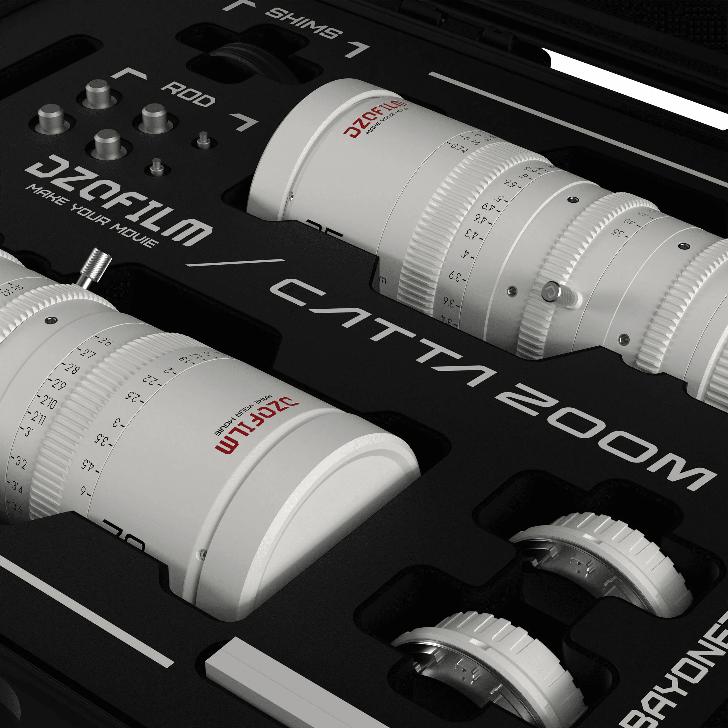 סט עדשות DZOFilm Catta FF Zoom 35-80 & 70-135mm T2.9 E-Mount
