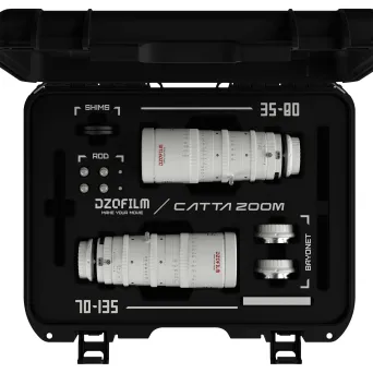 סט עדשות DZOFilm Catta FF Zoom 35-80 & 70-135mm T2.9 E-Mount