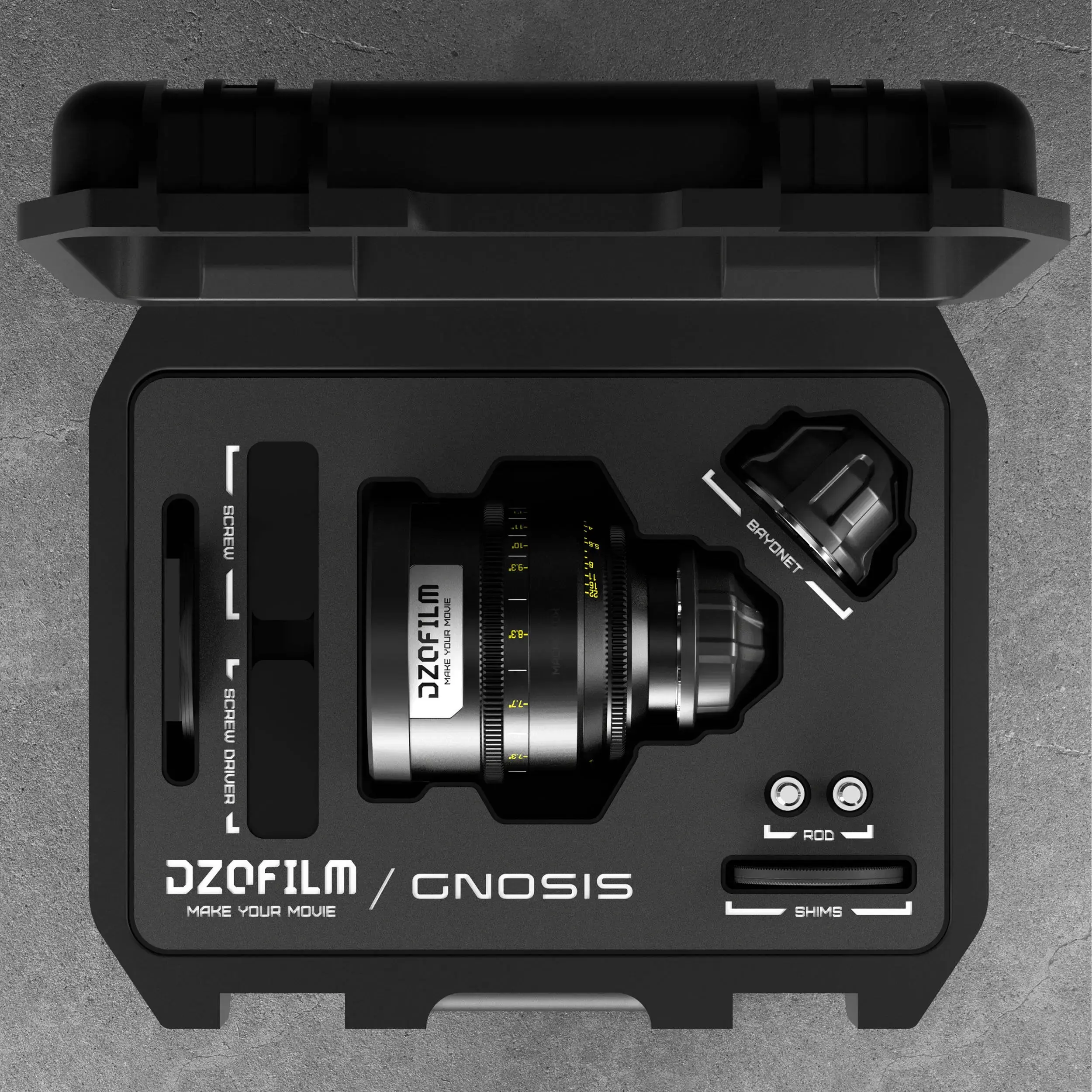 עדשת פריים DZOFILM Gnosis 65mm T2.8 Macro-FEET