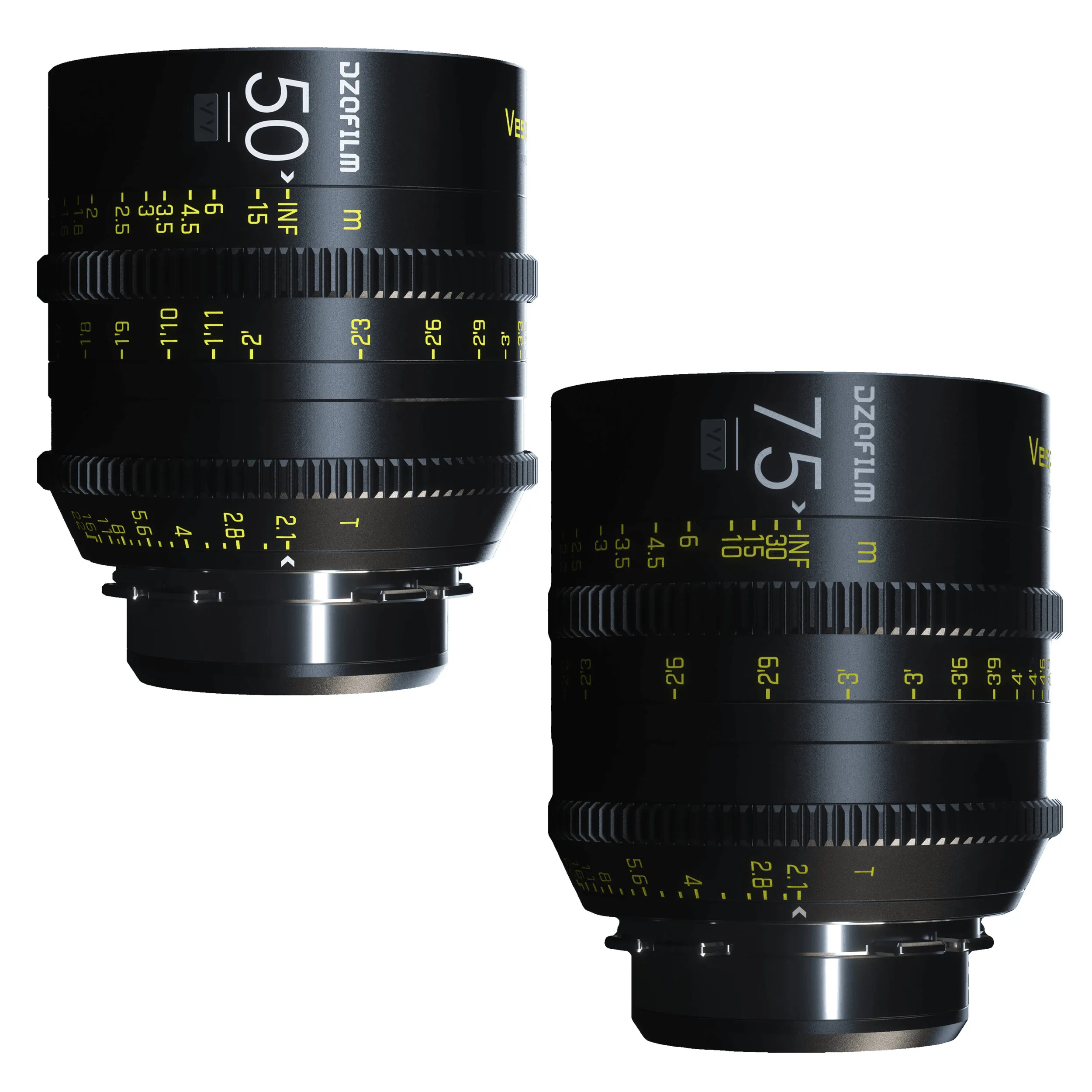 סט 7 עדשות DZOFilm Vespid- PL mount